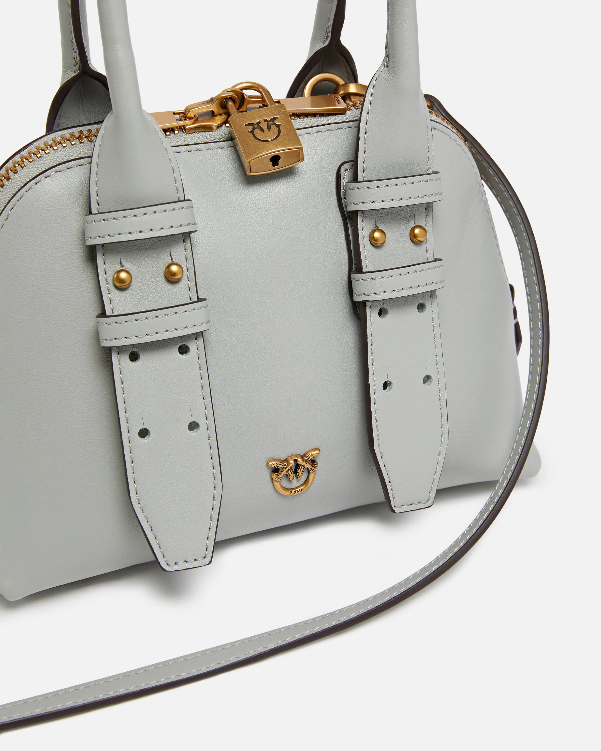 Borsa bowling a mano Mini Escape Bag in pelle - Image 3