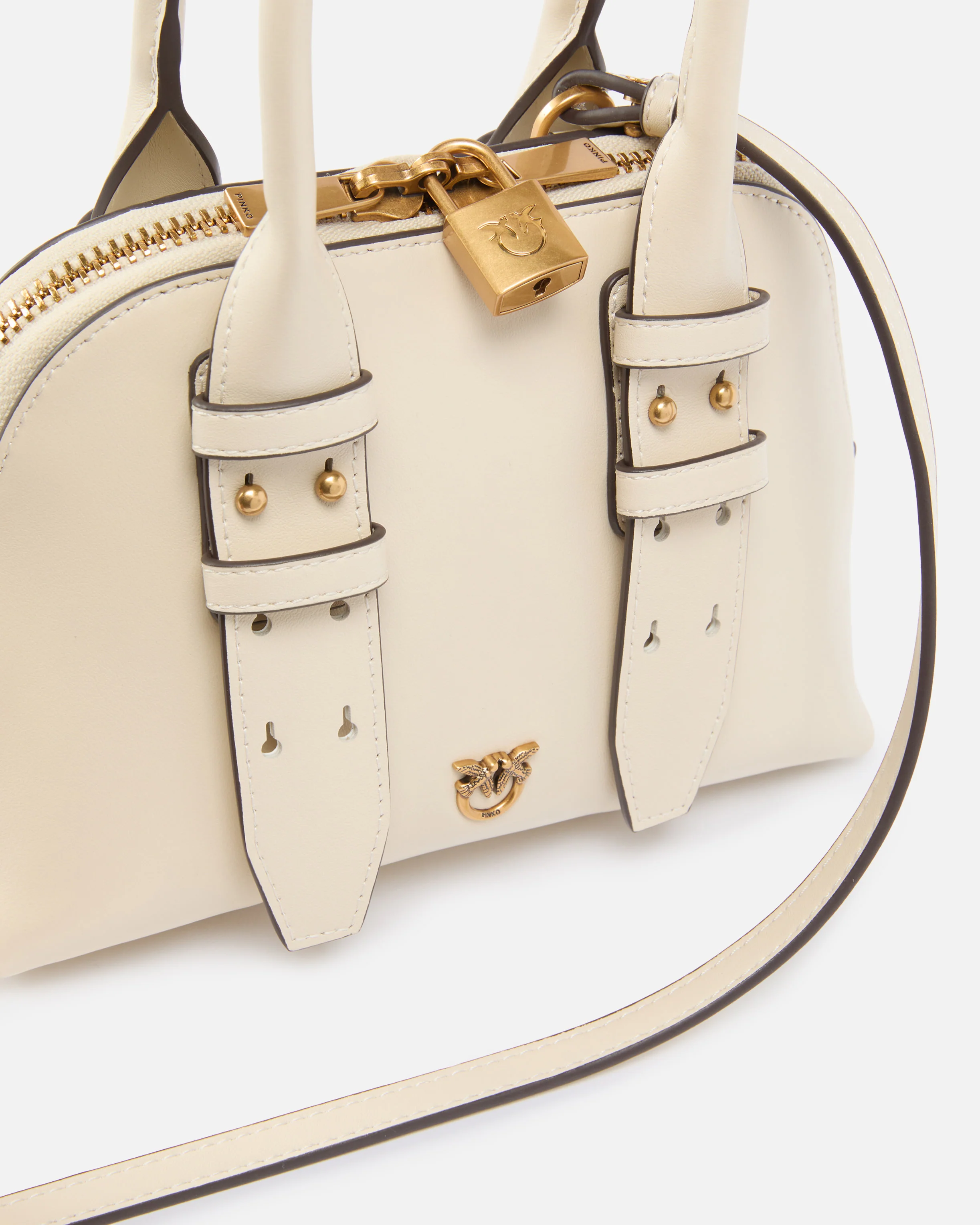 Borsa bowling a mano Mini Escape Bag in pelle - Image 3