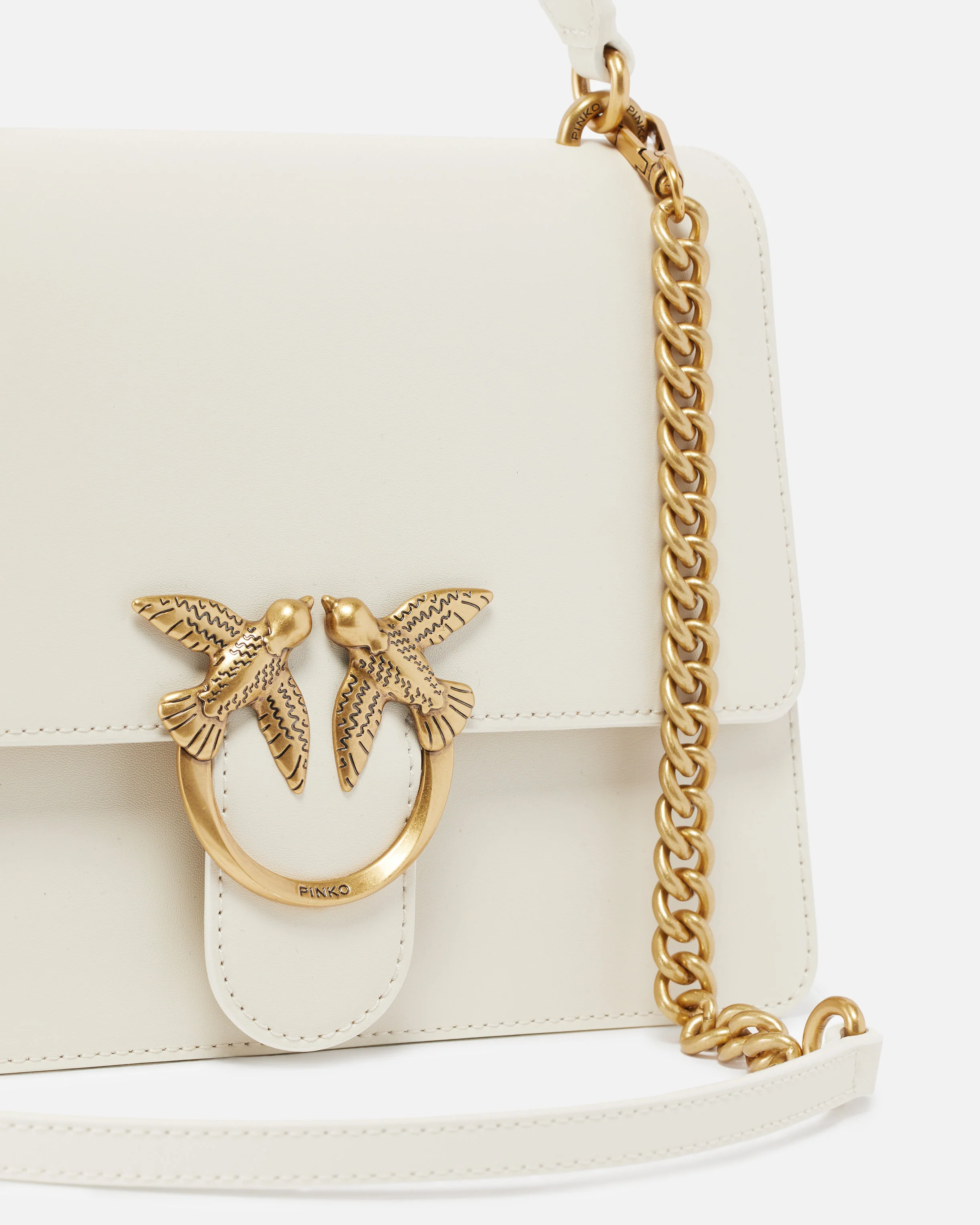 Borsa media a mano Love Bag Top Handle in pelle - Image 3