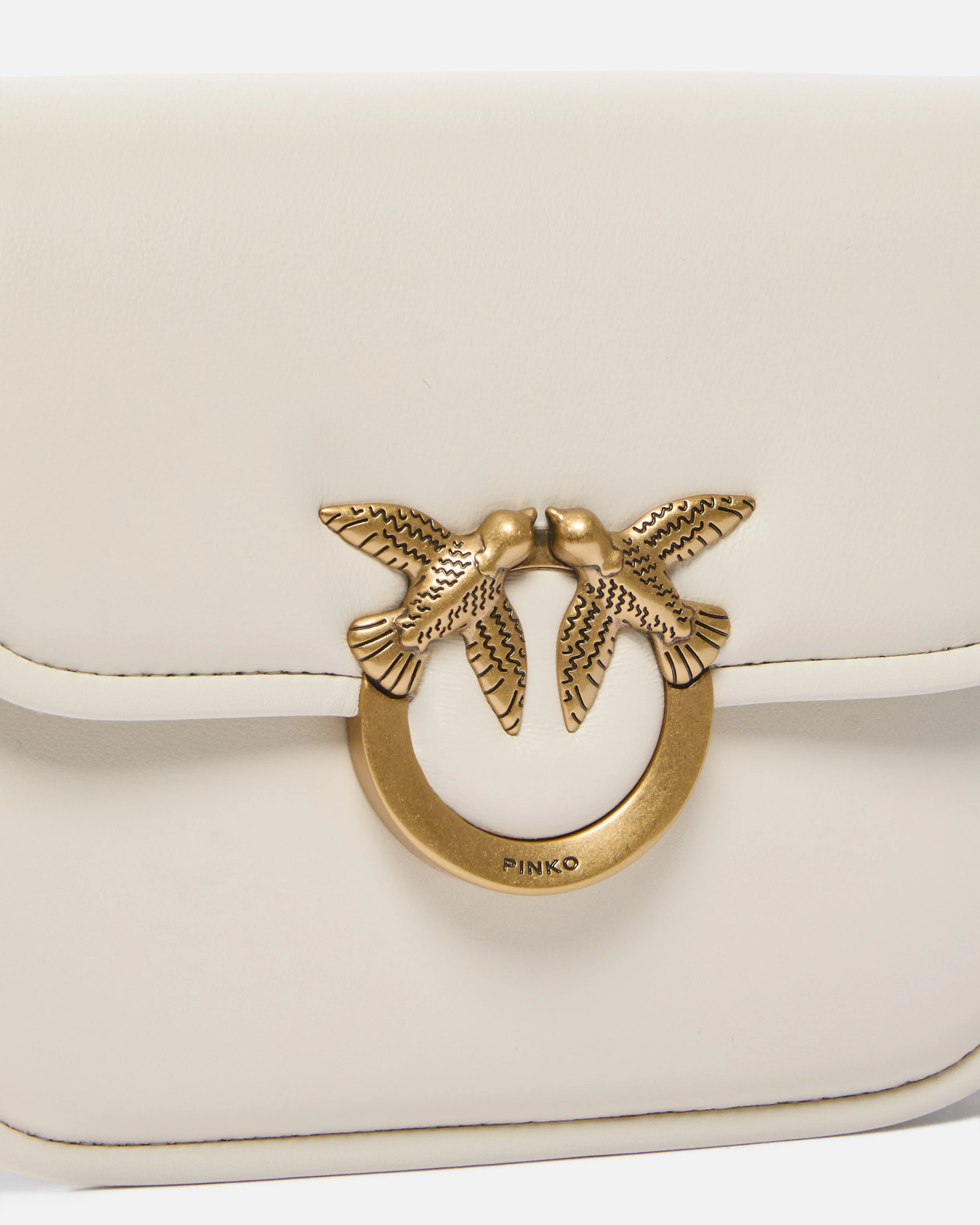 Borsa media a spalla Love Bag Box in nappa - Image 3