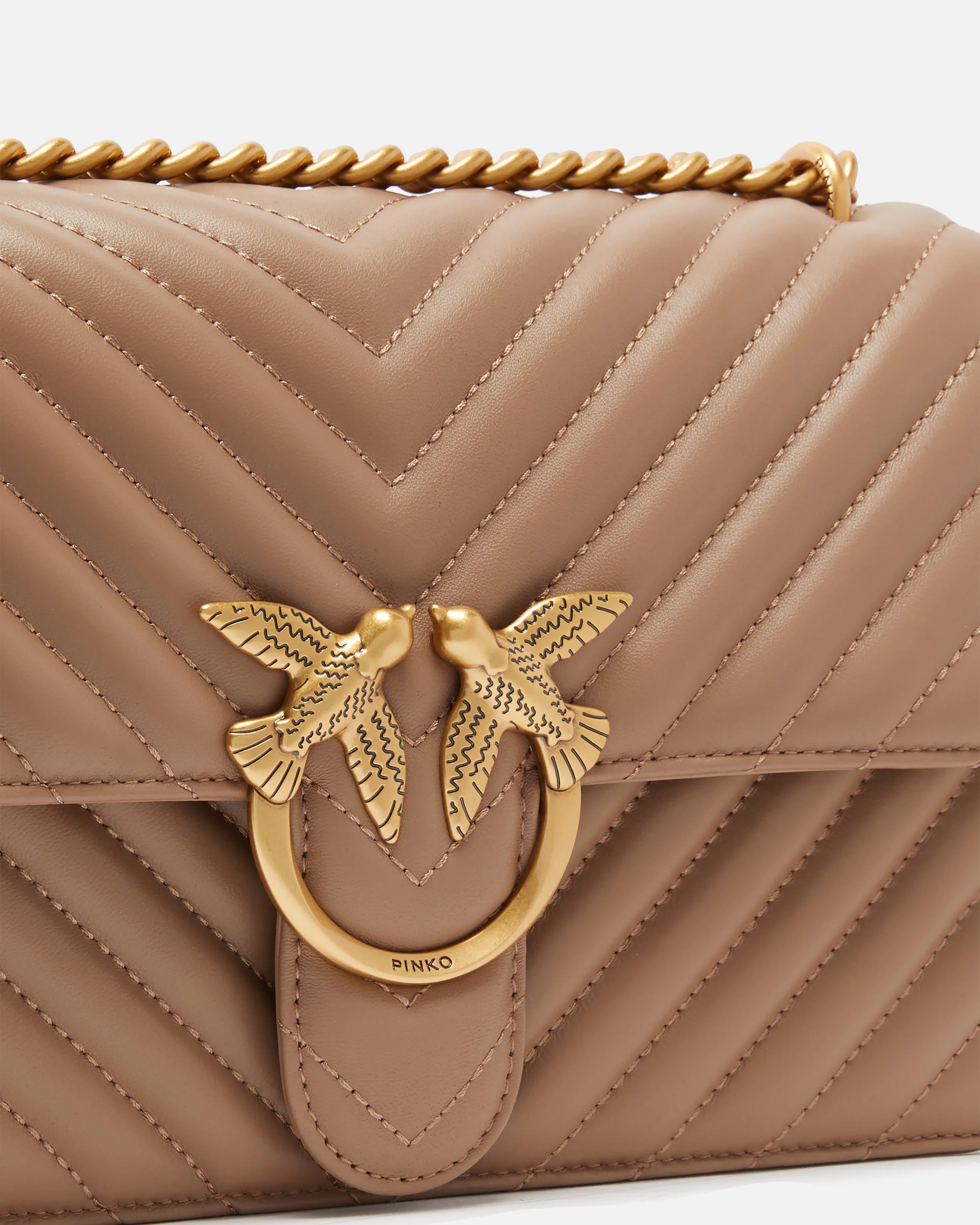 Borsa media a tracolla Love Bag One Chevron - Image 3