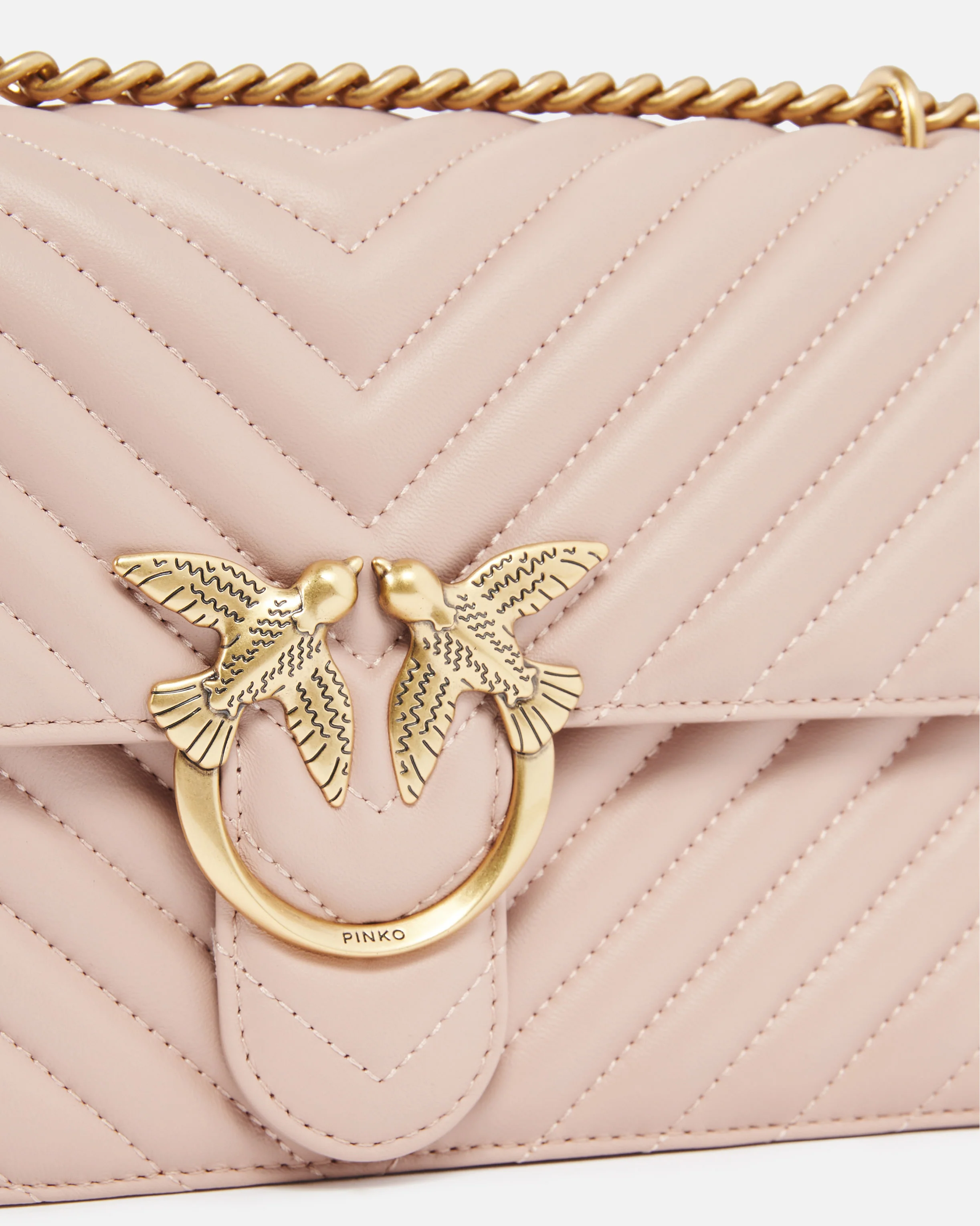 Borsa media a tracolla Love Bag One Chevron - Image 3