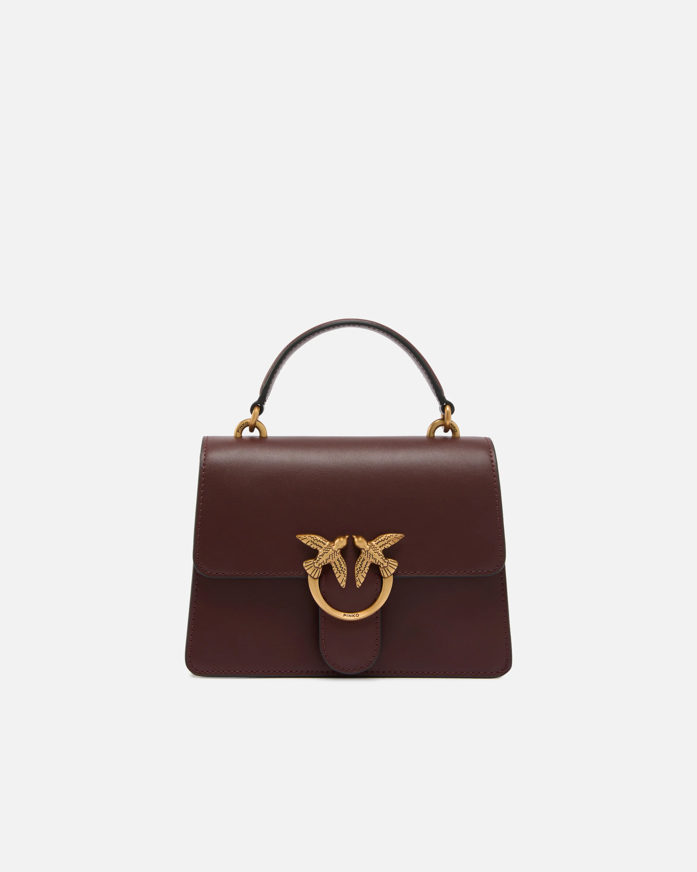 Borsa mini a mano Love Bag Top Handle in pelle