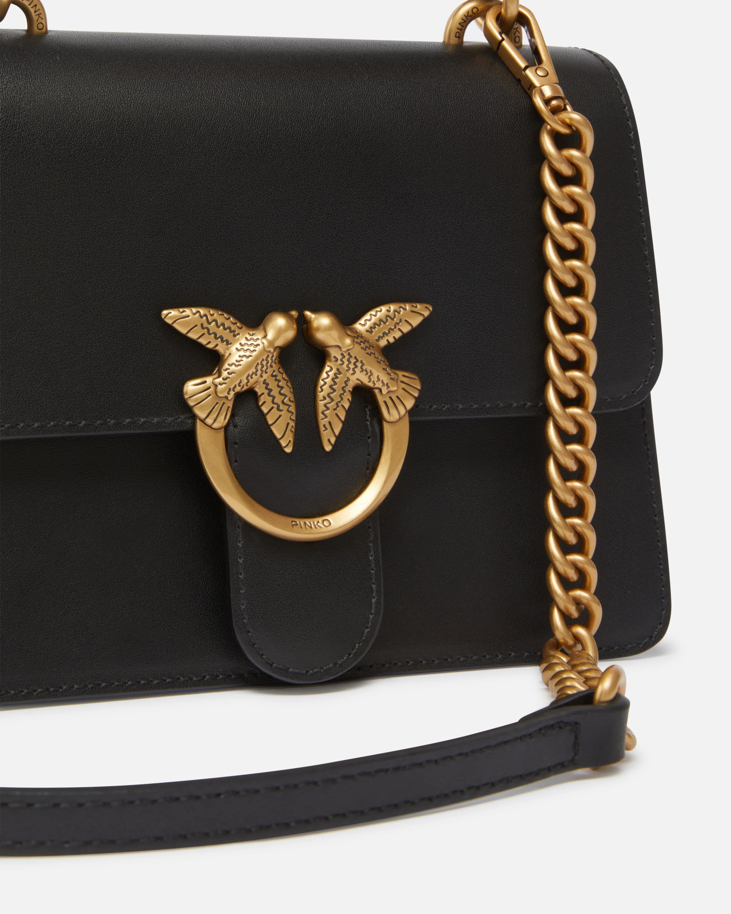Borsa mini a mano Love Bag Top Handle in pelle - Image 3