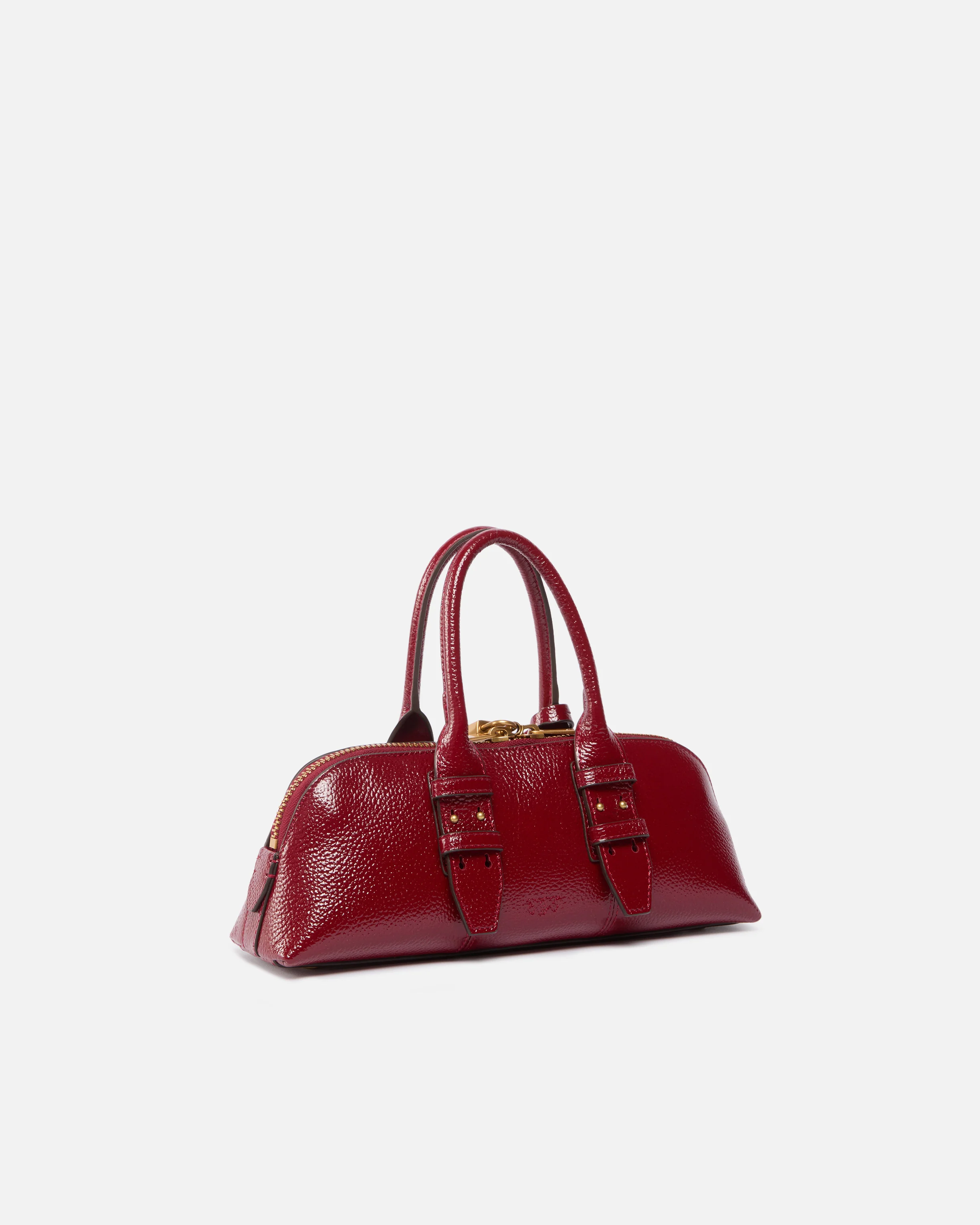 Borsa piccola a mano Escape Bag Horizontal in pelle bottalata - Image 2