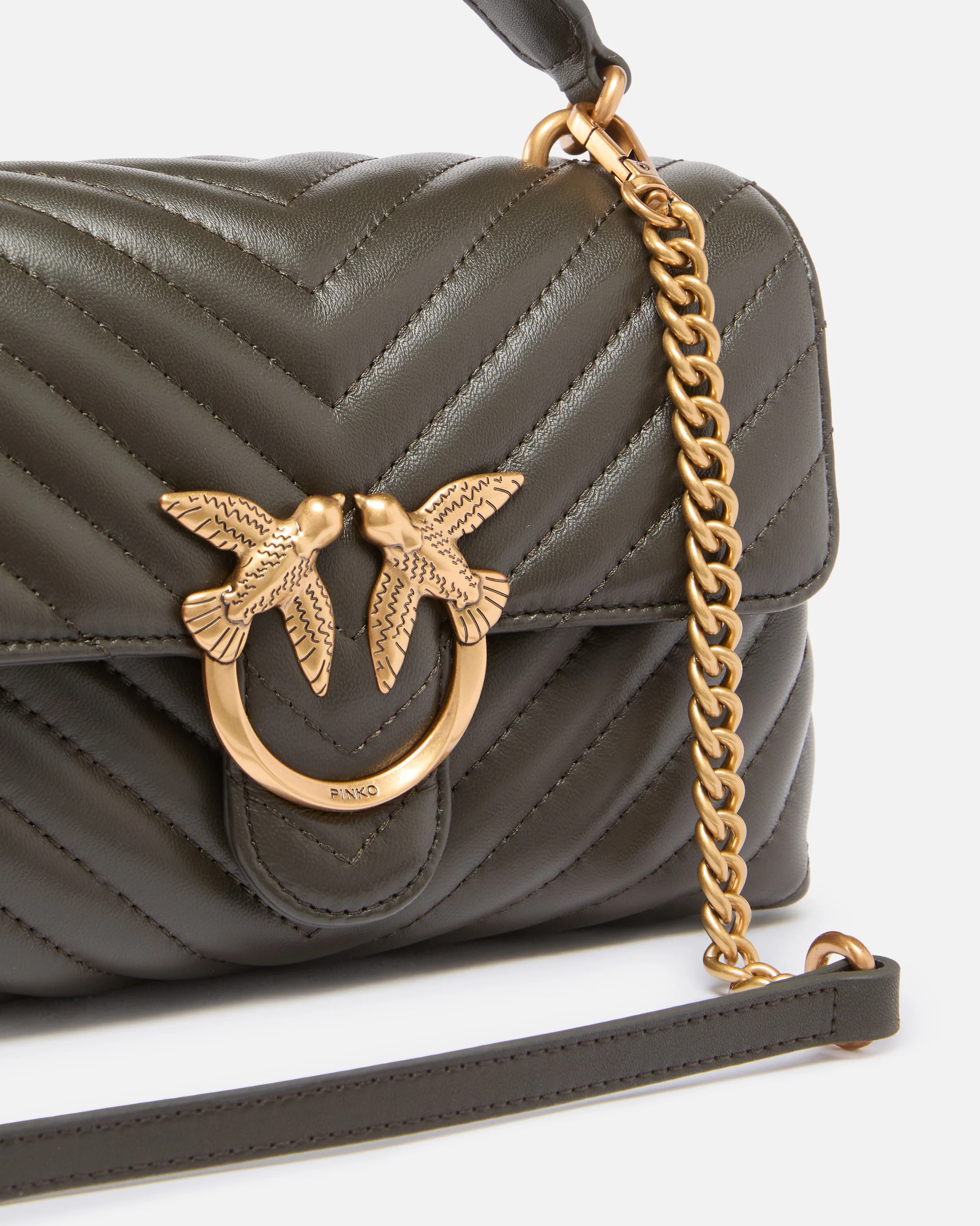 Borsa piccola a mano Lady Love Bag Puff Chevron - Image 3