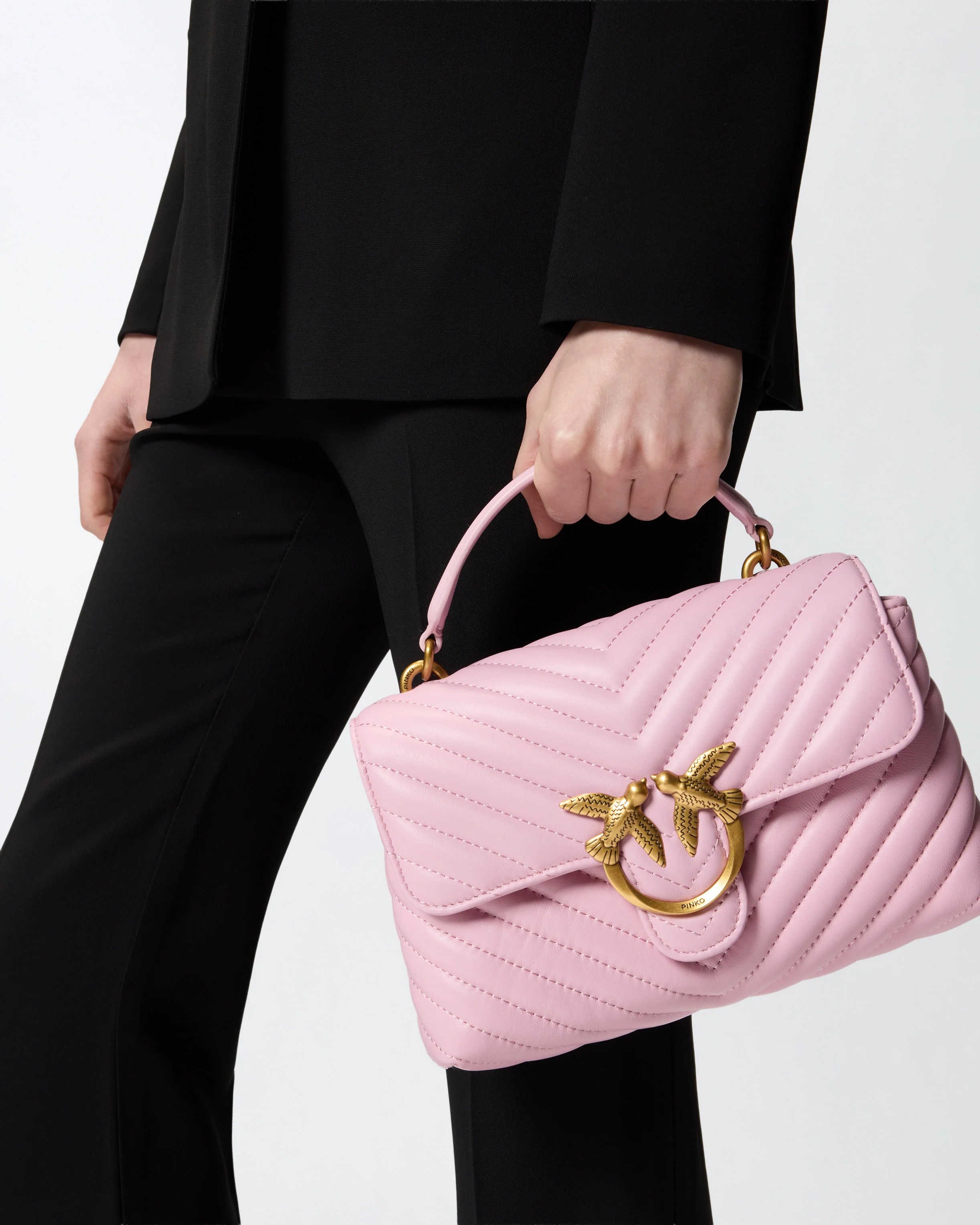 Borsa piccola a mano Lady Love Bag Puff Chevron - Image 6