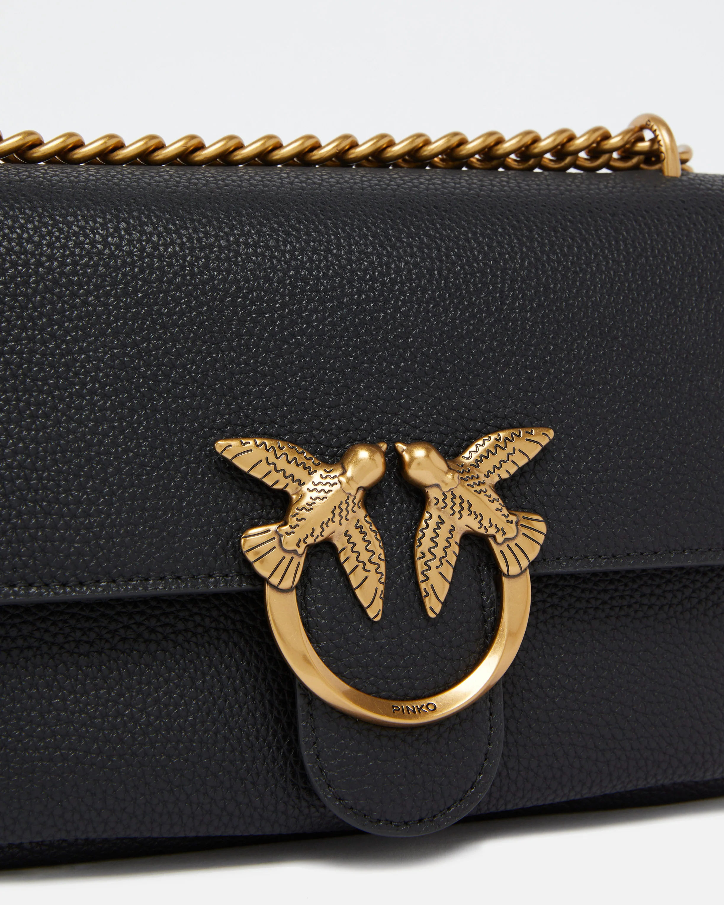 Borsa piccola a tracolla Love Bag in pelle morbida - Image 3