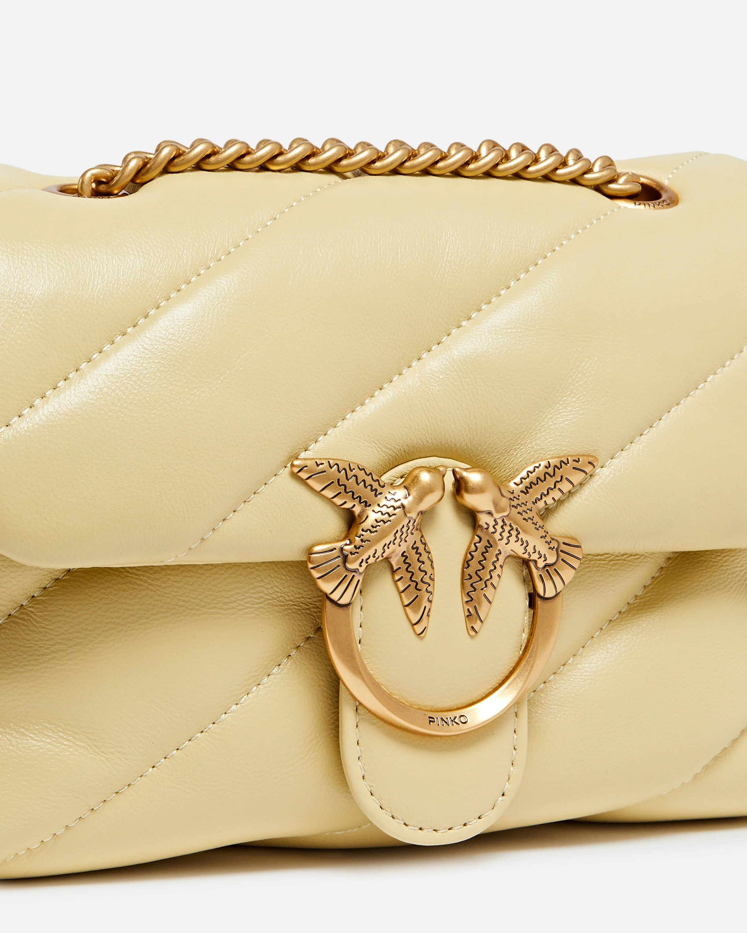 Borsa piccola a tracolla Love Bag Puff Maxi Quilt - Image 3