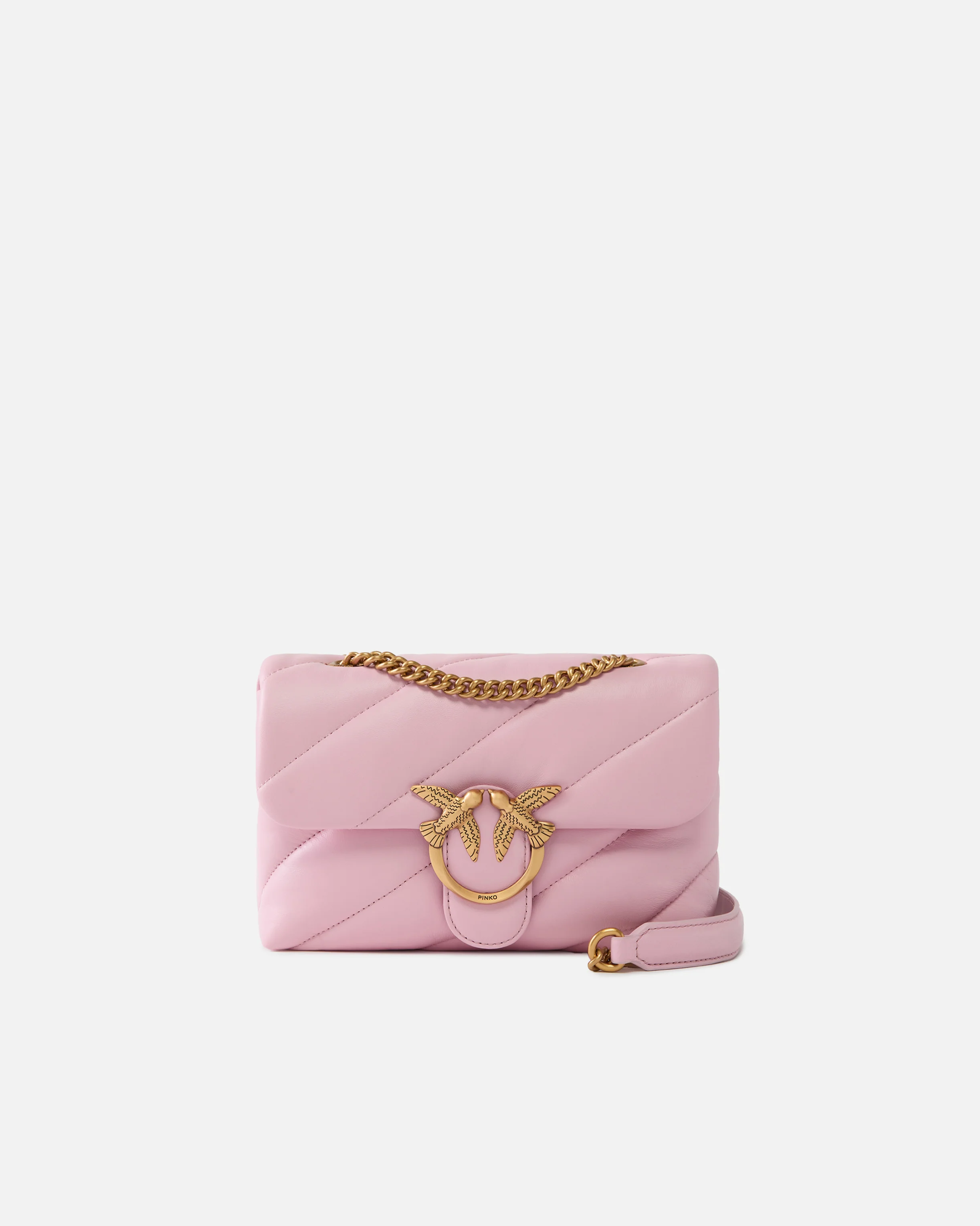 Borsa piccola a tracolla Love Bag Puff Maxi Quilt