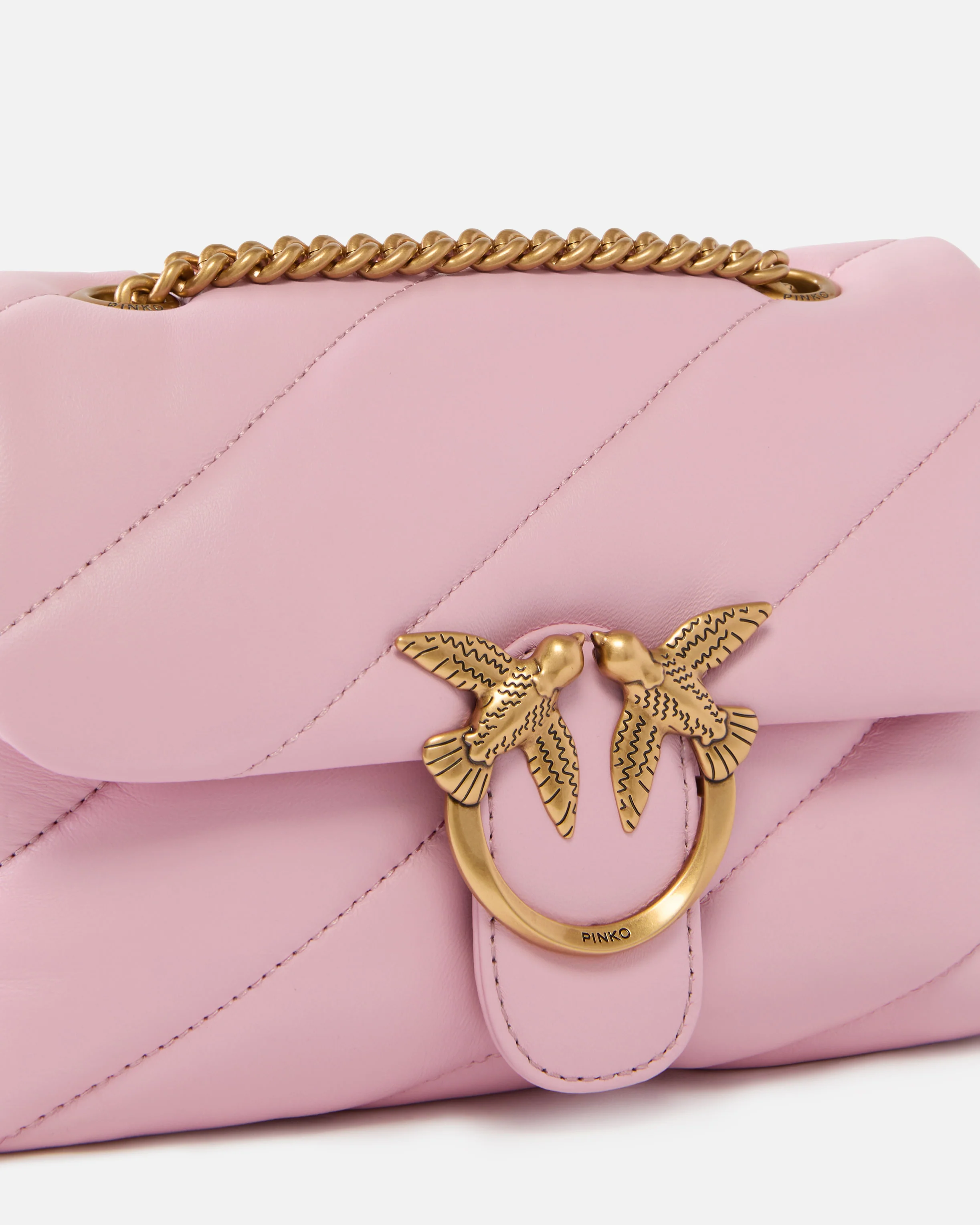 Borsa piccola a tracolla Love Bag Puff Maxi Quilt - Image 3