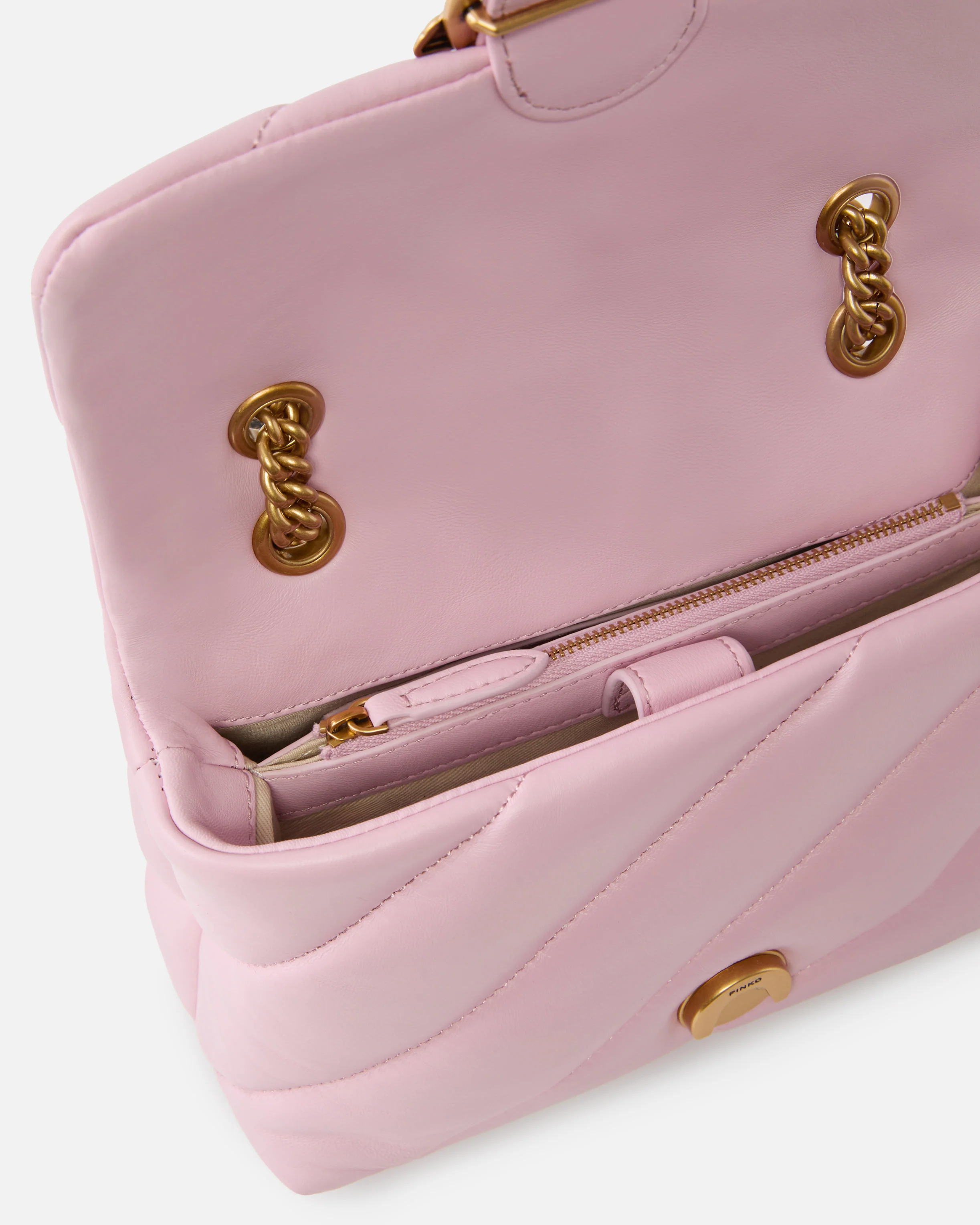 Borsa piccola a tracolla Love Bag Puff Maxi Quilt - Image 4
