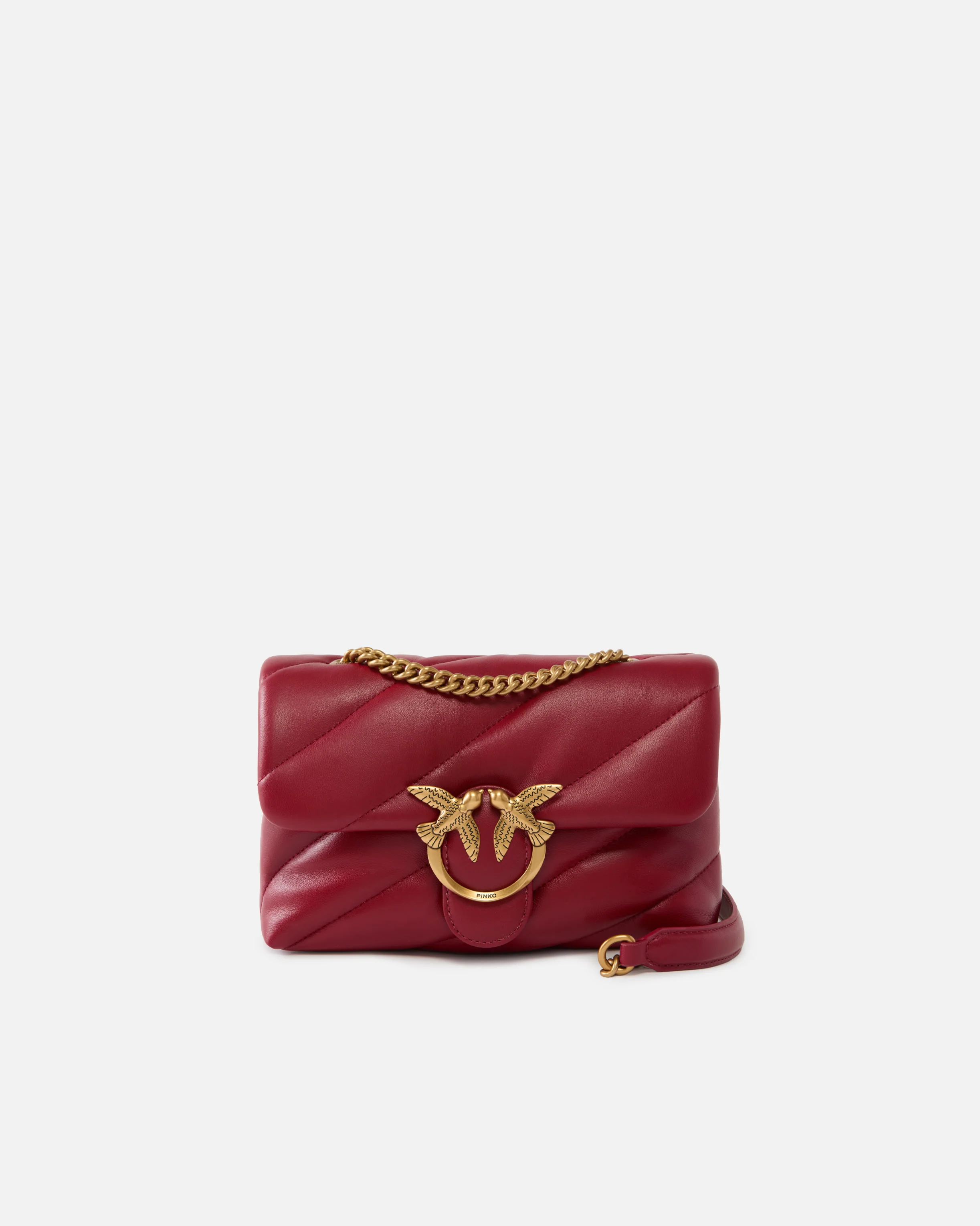 Borsa piccola a tracolla Love Bag Puff Maxi Quilt