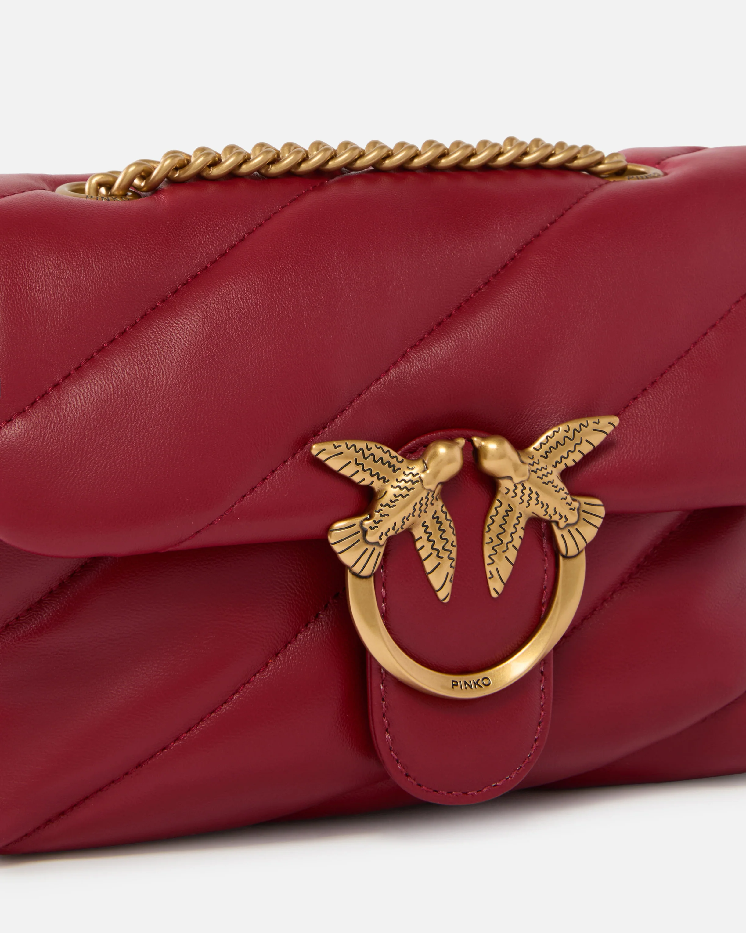 Borsa piccola a tracolla Love Bag Puff Maxi Quilt - Image 3