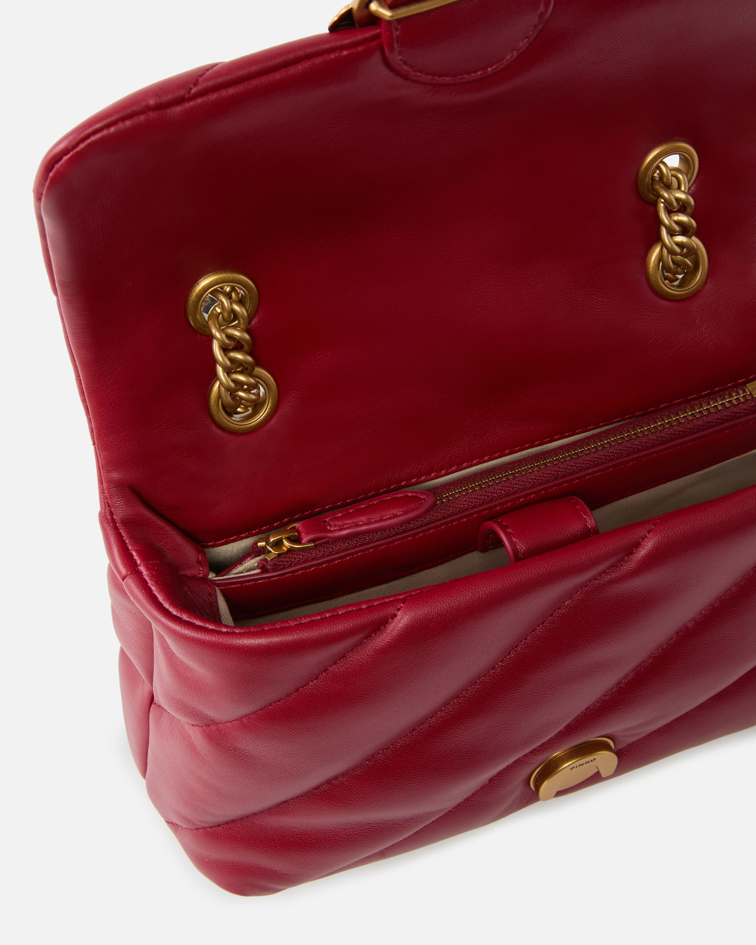 Borsa piccola a tracolla Love Bag Puff Maxi Quilt - Image 4