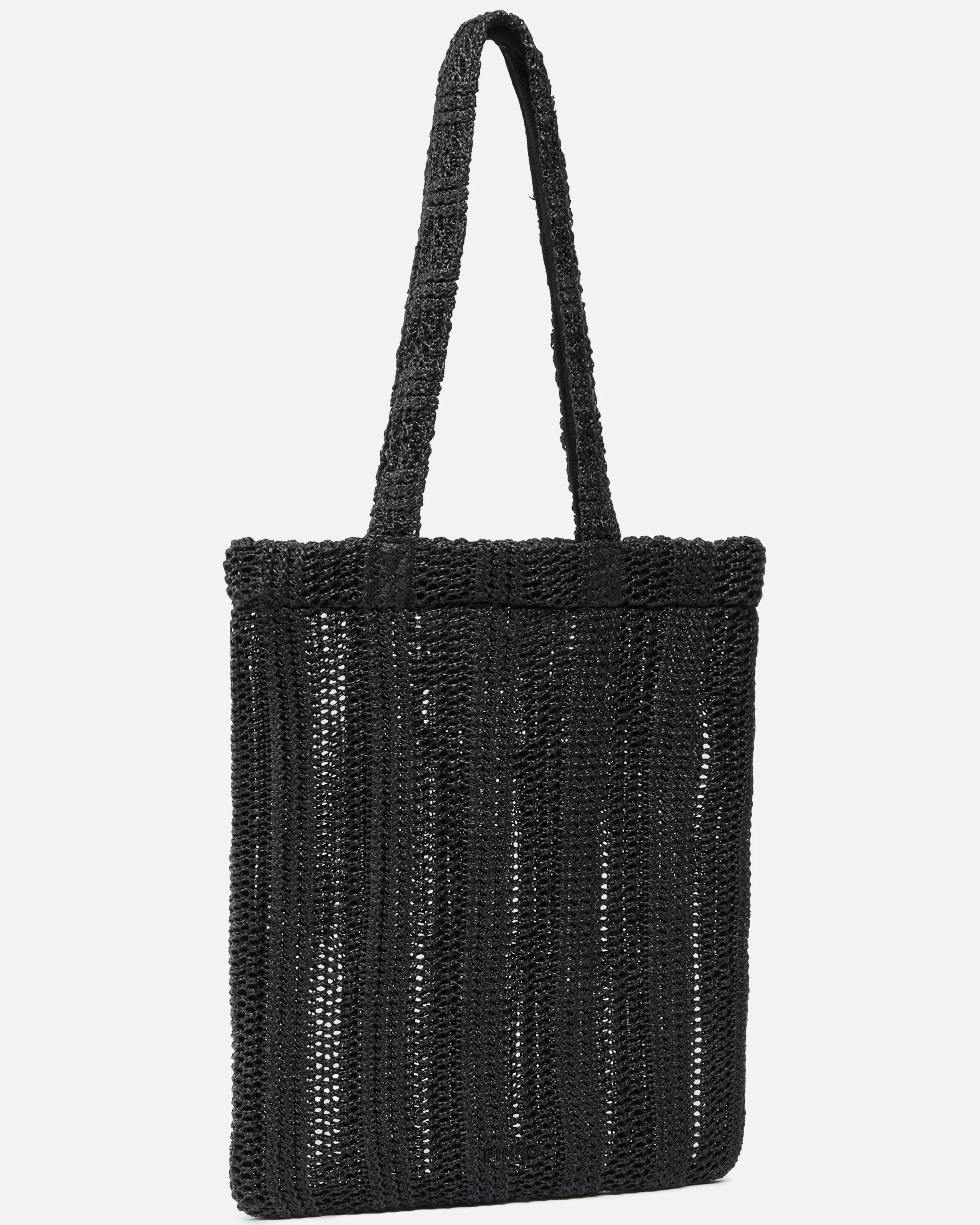 Borsa shopper media Easy Tote Bag in rafia - Image 2