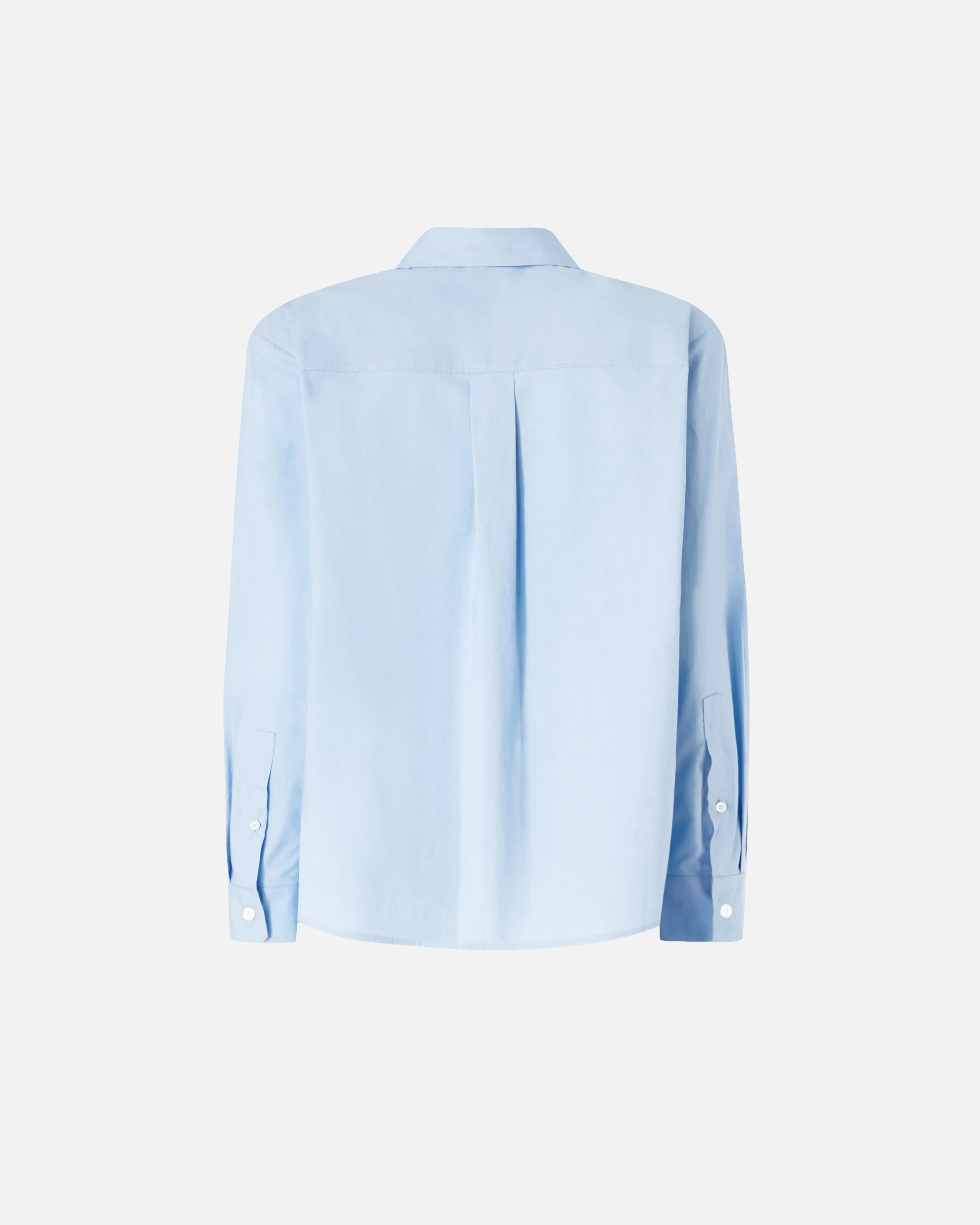 Camicia boxy in popeline - Image 6