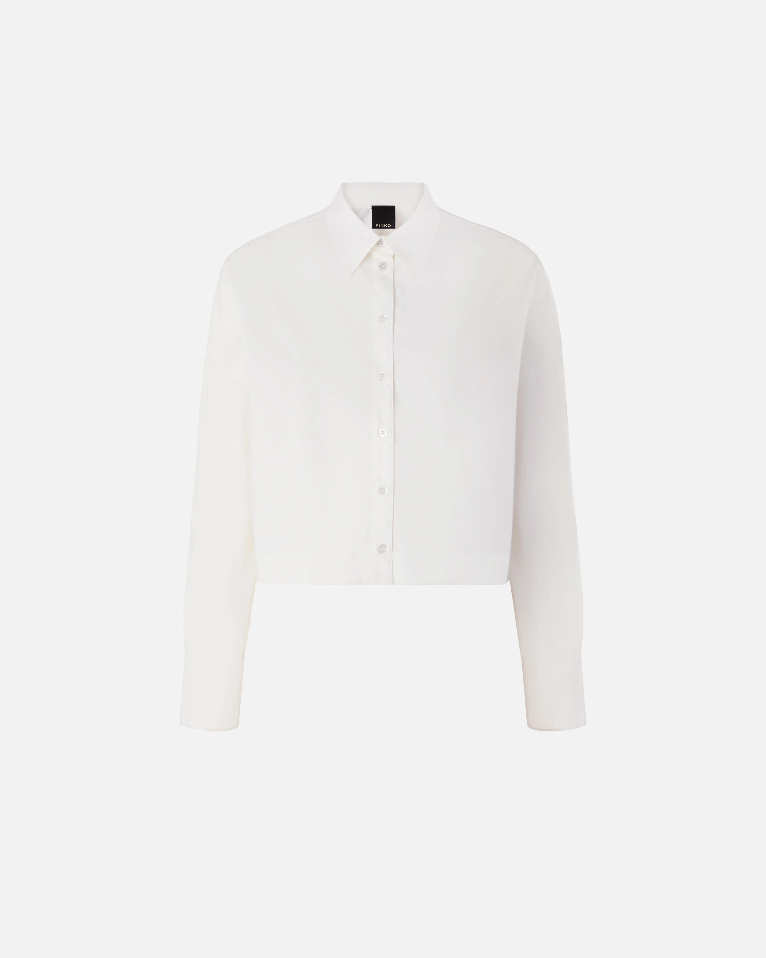 Camicia cropped con retro arricciato - Image 5