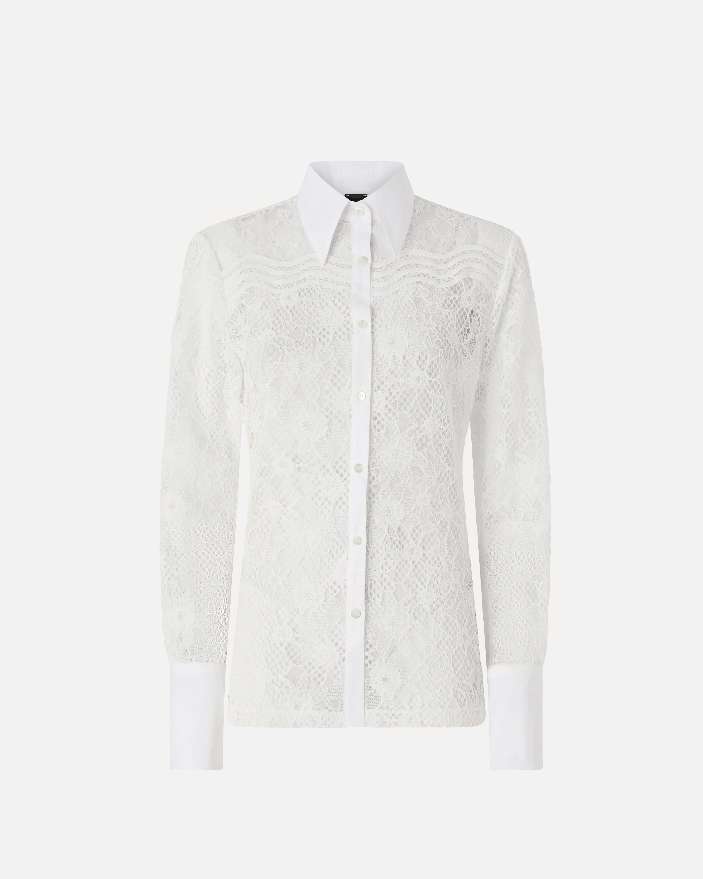 Camicia in tulle e pizzo - Image 5