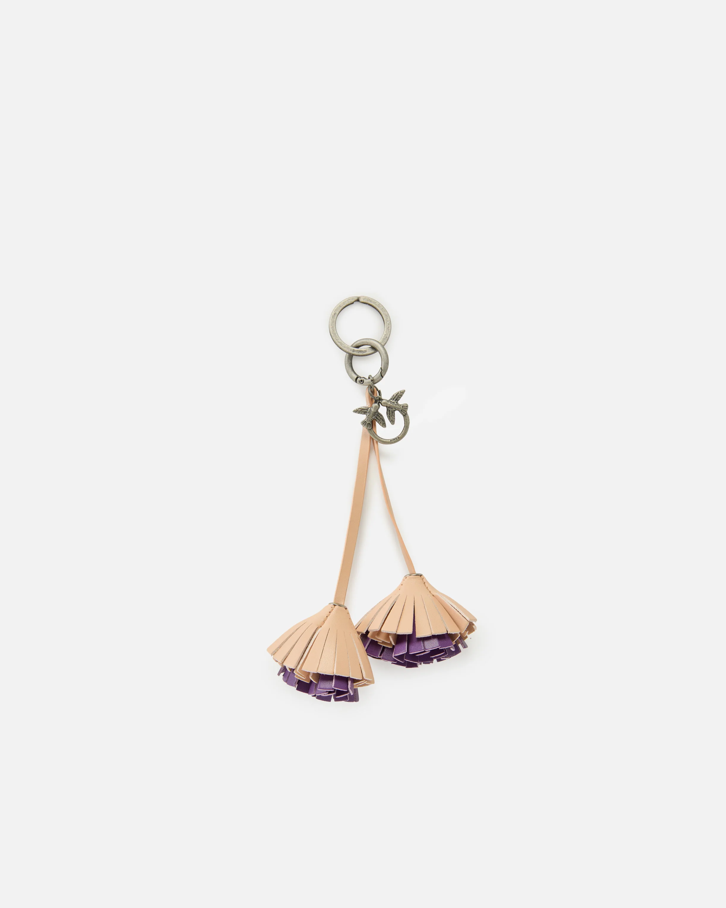 Charm portachiavi con fiori