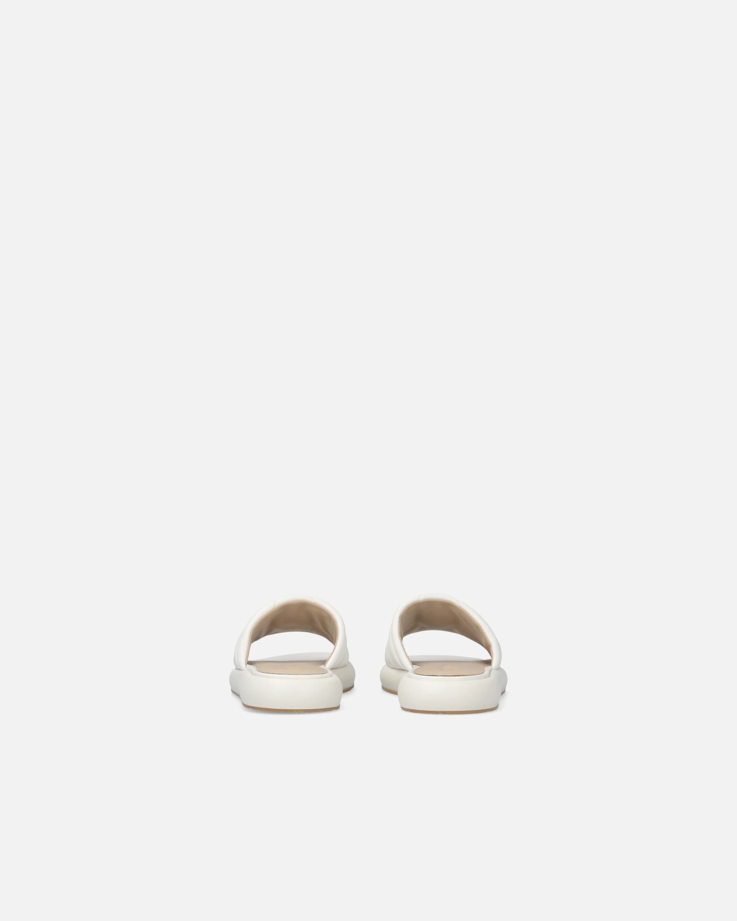 Ciabatte in nappa trapuntata con logo Love Birds - Image 8