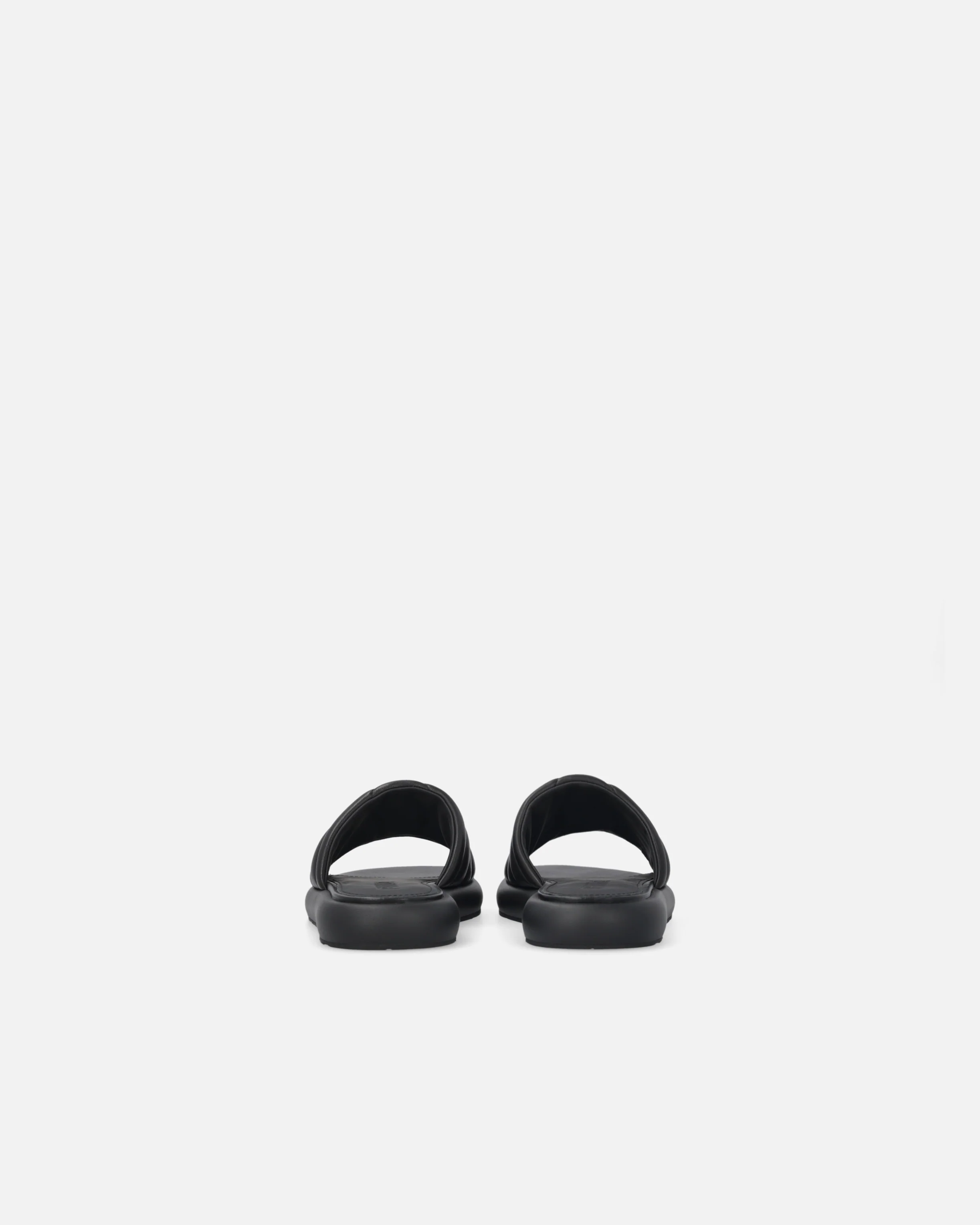 Ciabatte in nappa trapuntata con logo Love Birds - Image 8