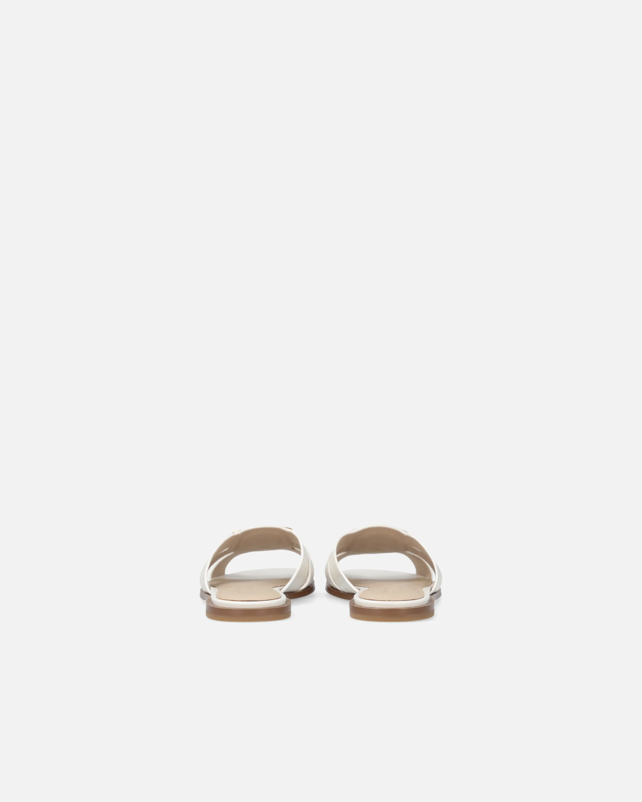 Ciabattine in pelle con logo Love Birds - Image 8