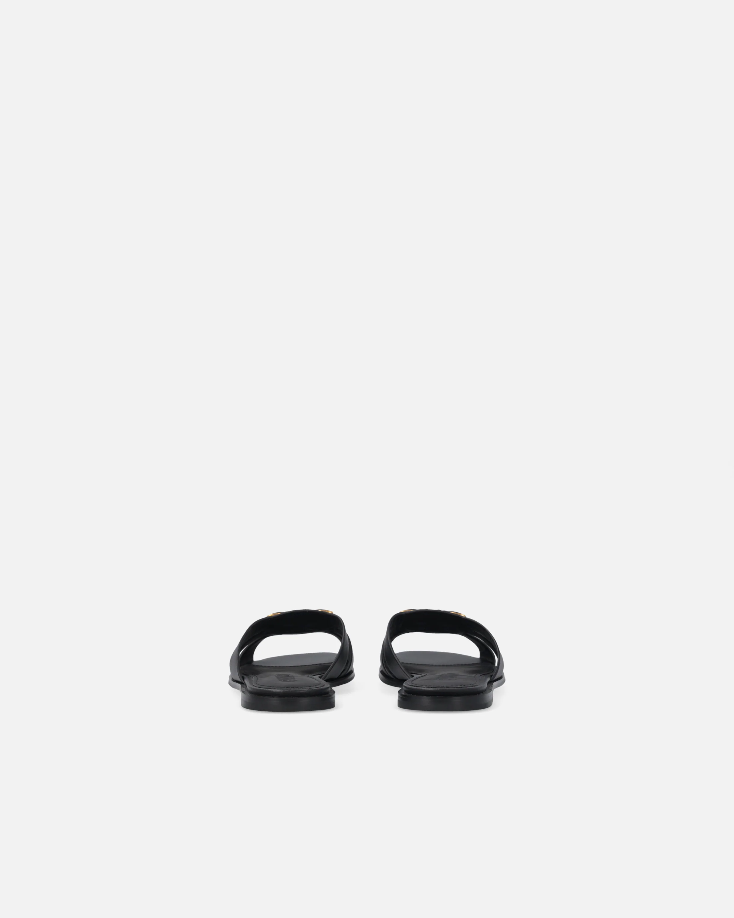 Ciabattine in pelle con logo Love Birds - Image 8
