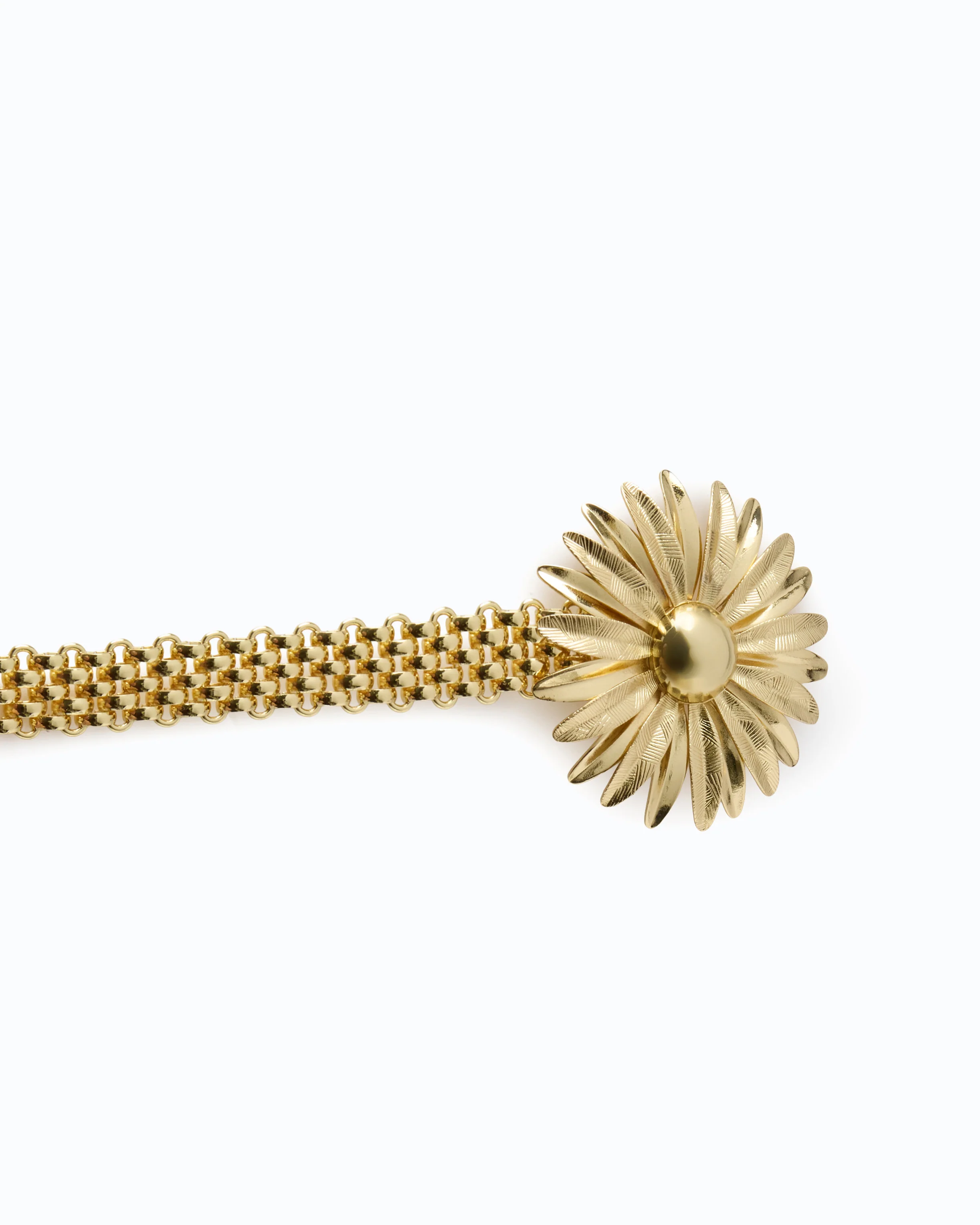 Cintura a catena con fiore 1,5 cm - Image 5
