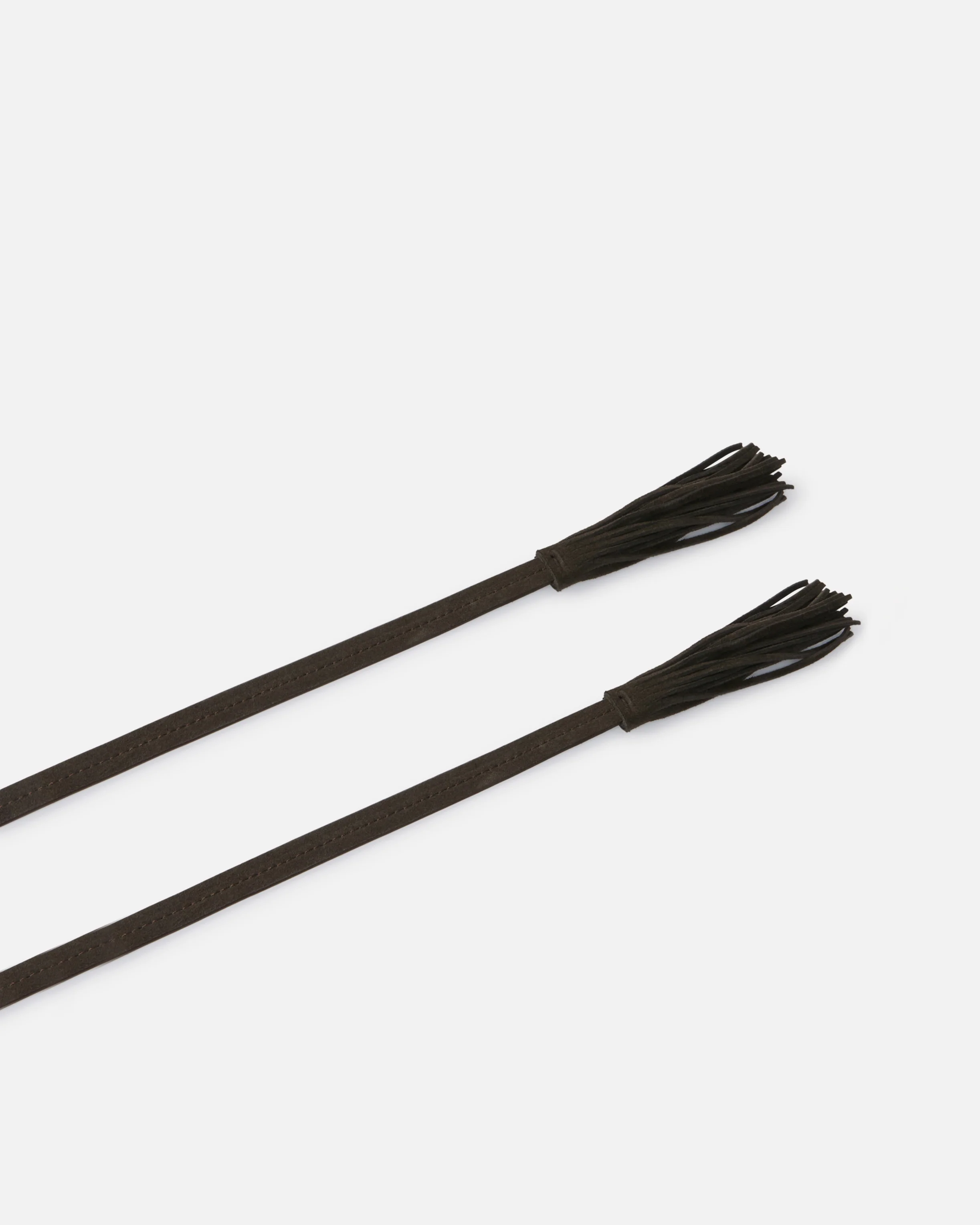 Cintura in pelle con borchie 6 cm - Image 3