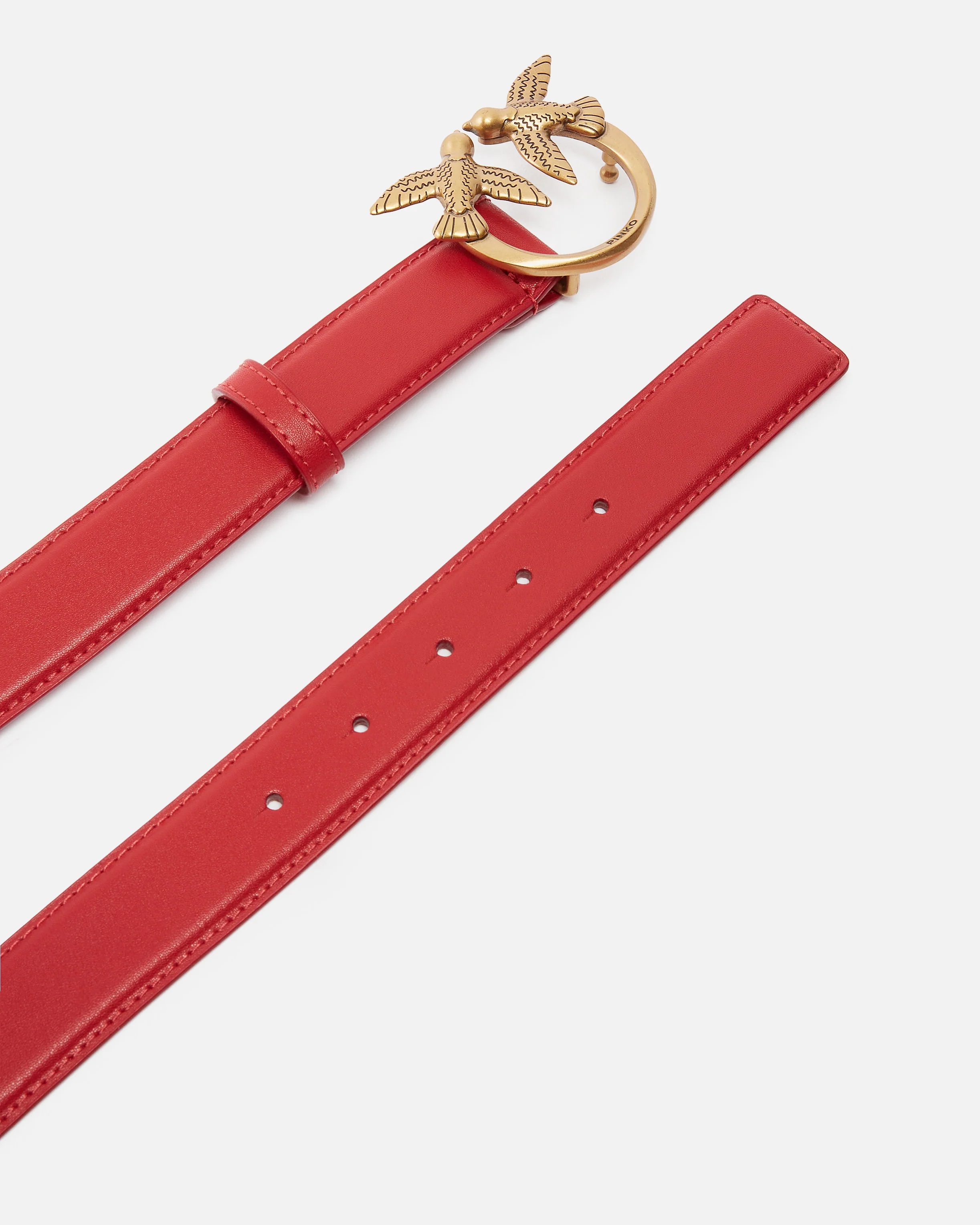 Cintura Love Birds in pelle 3cm - Image 3