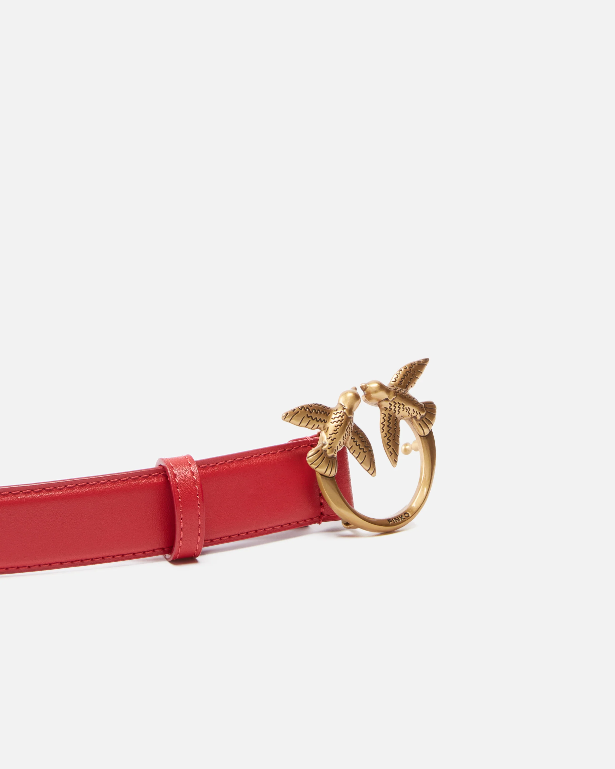 Cintura Love Birds in pelle 3cm - Image 5