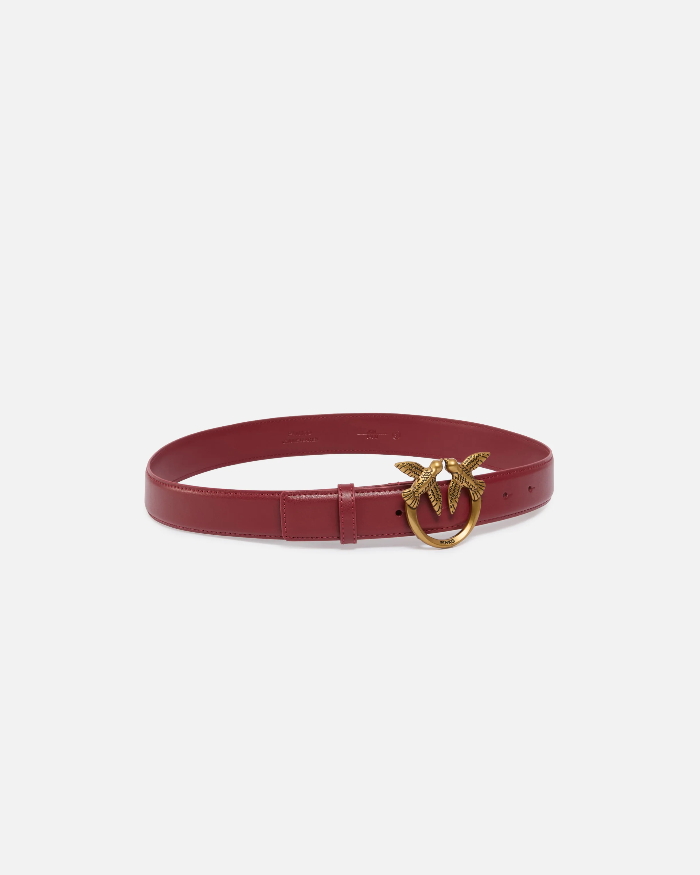 Cintura Love Birds in pelle 3cm - Image 2
