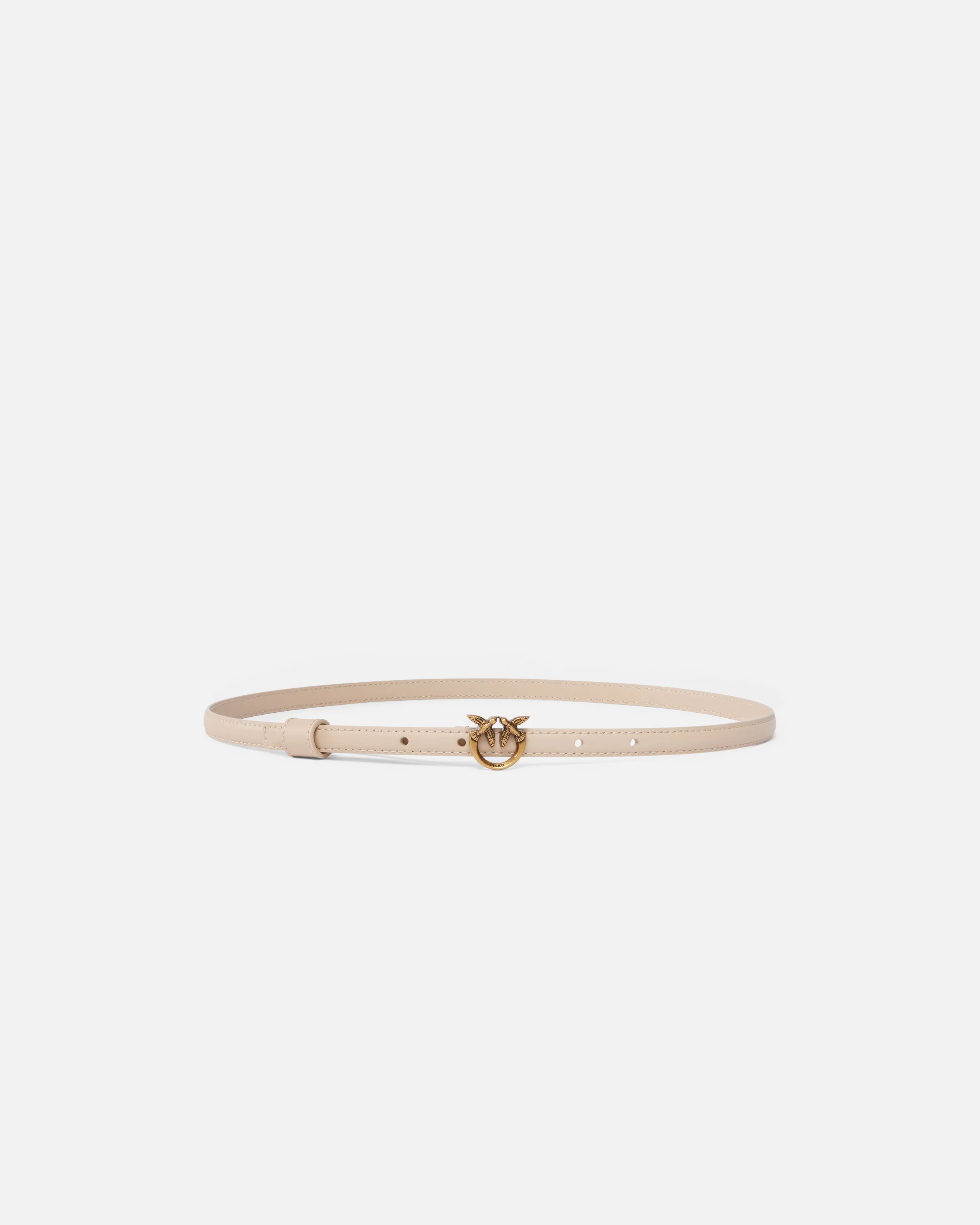 Cintura sottile fibbia Love Birds 1cm