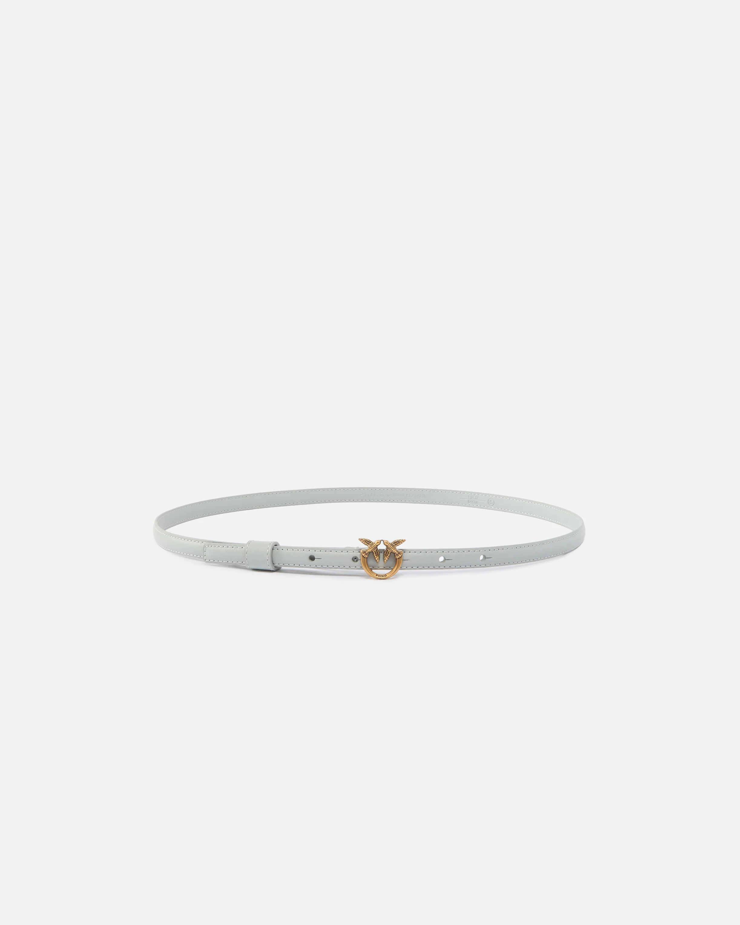 Cintura sottile fibbia Love Birds 1cm