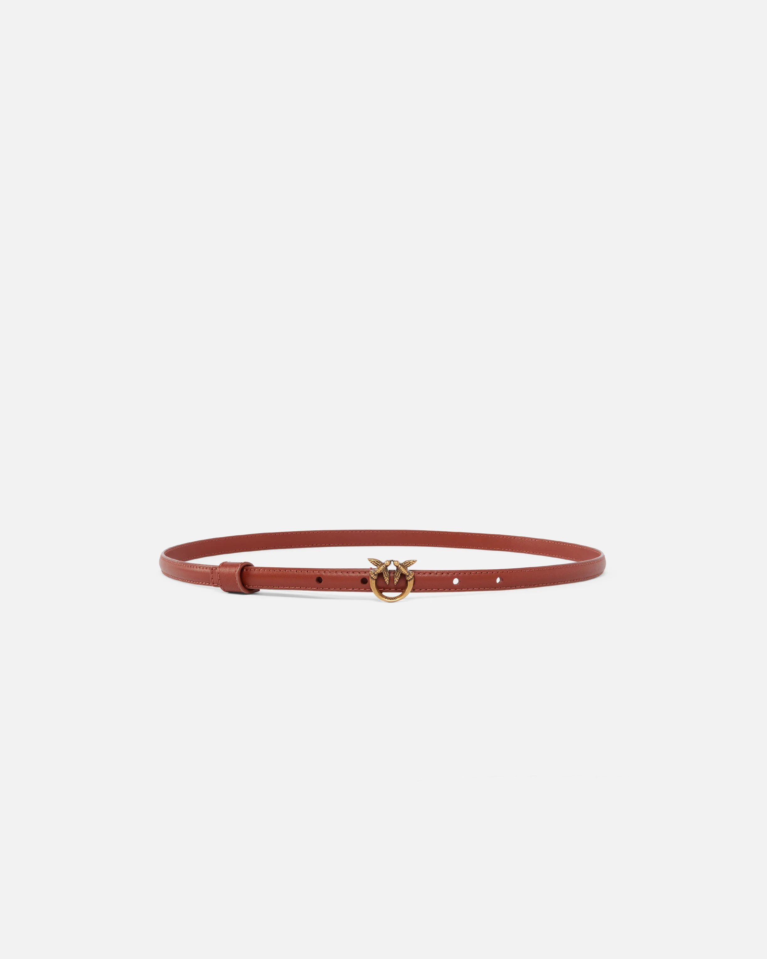 Cintura sottile fibbia Love Birds 1cm
