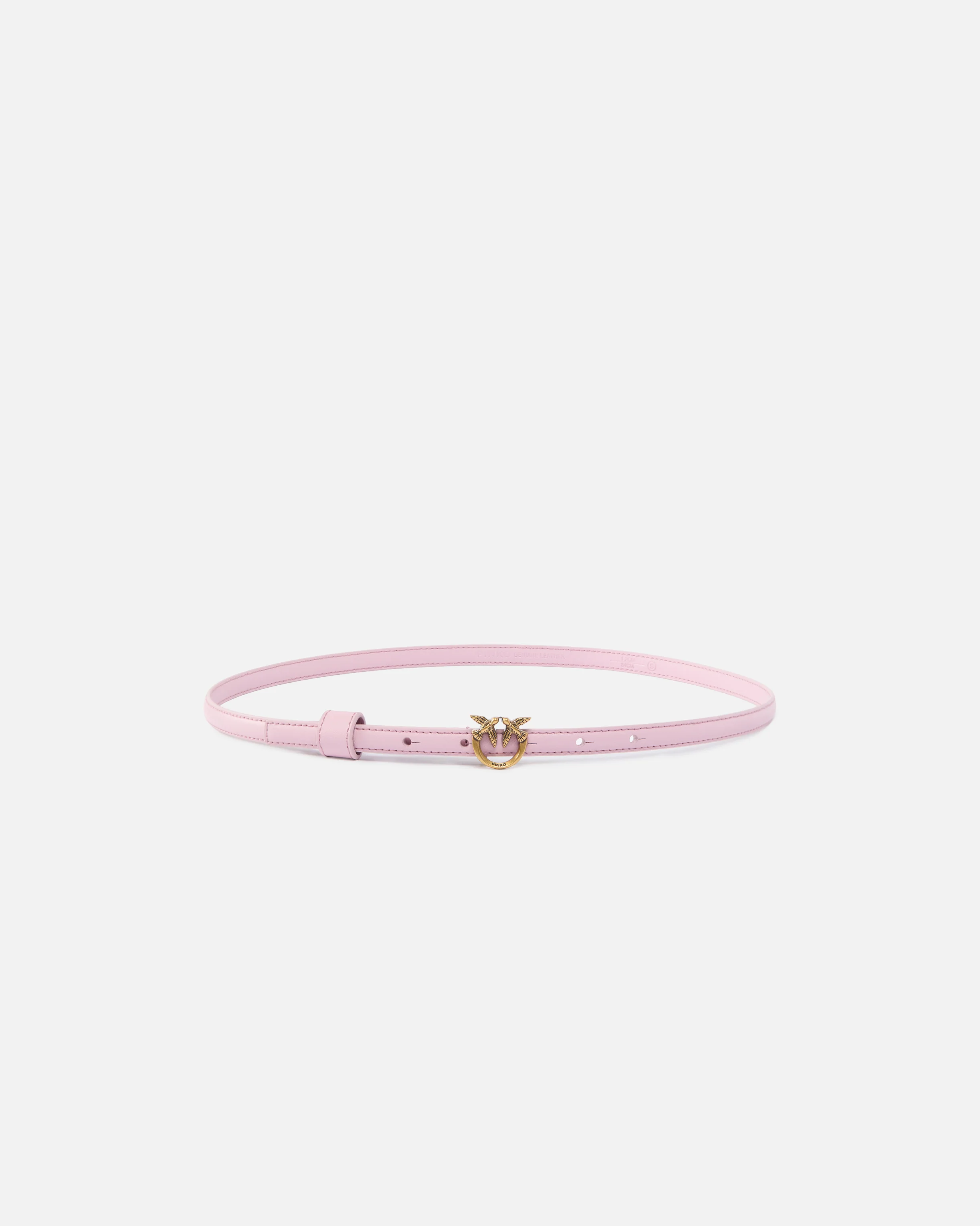 Cintura sottile fibbia Love Birds 1cm