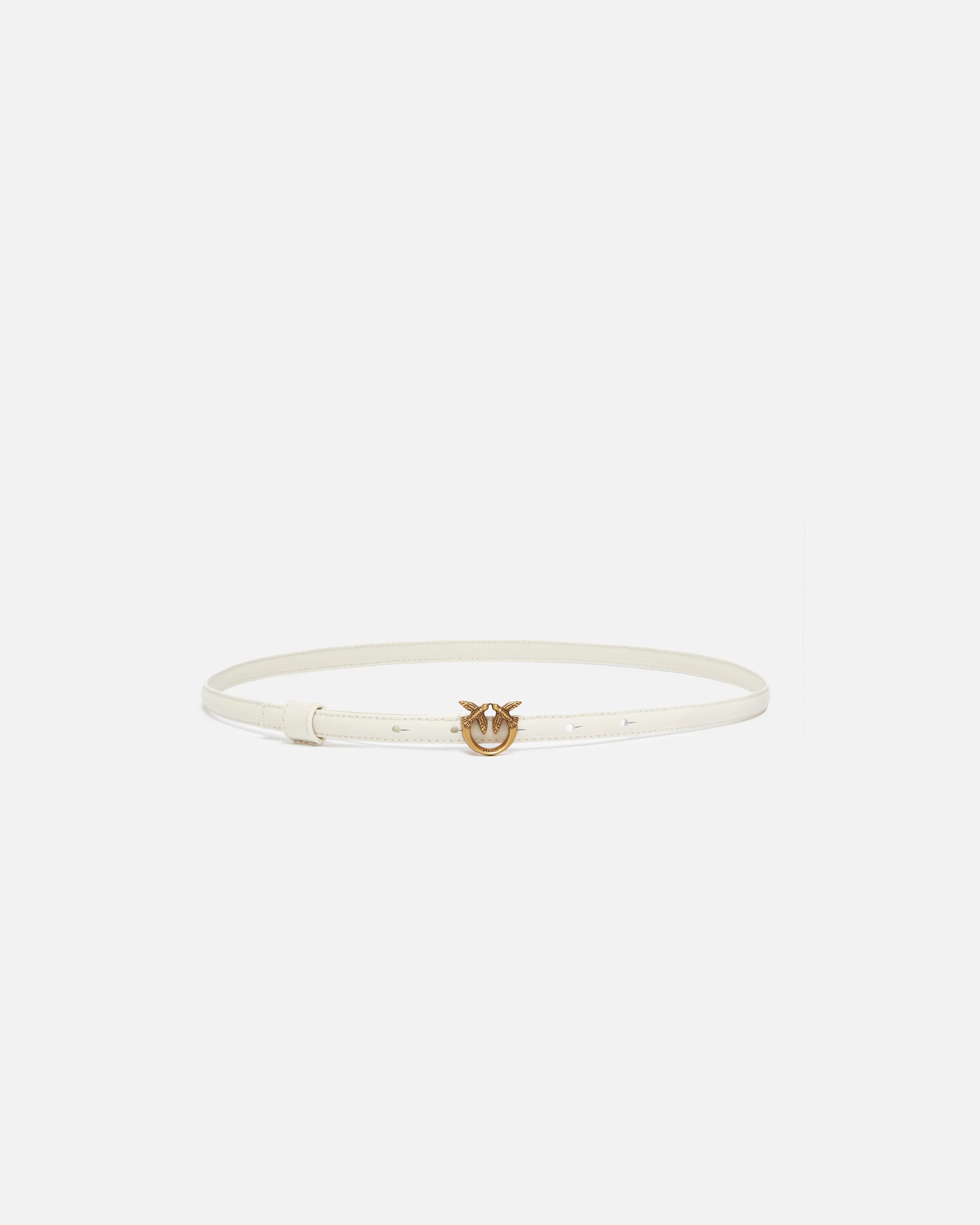 Cintura sottile fibbia Love Birds 1cm
