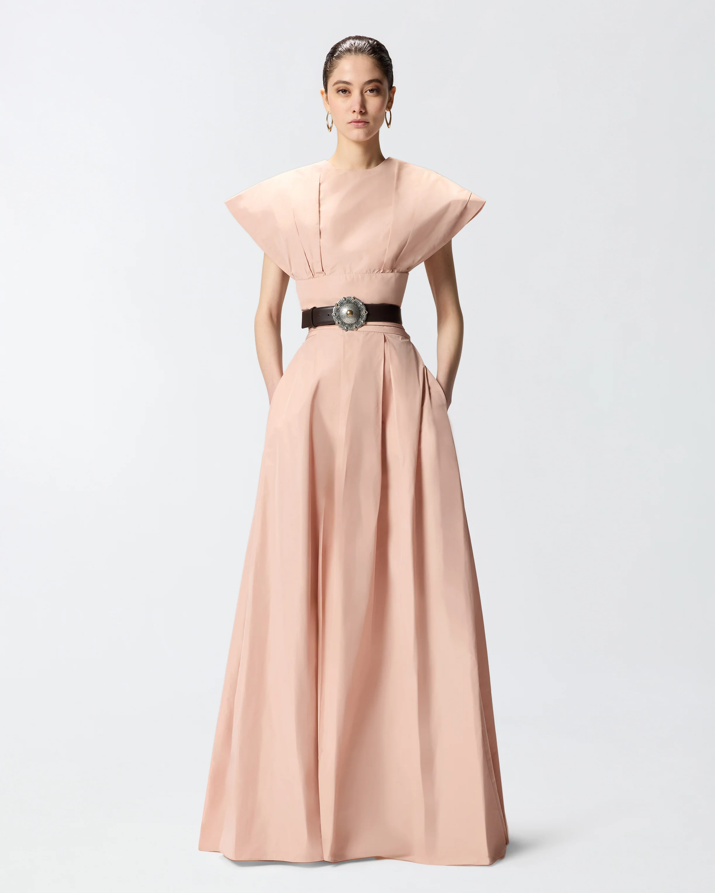 Crop top con maniche ampie - Image 2