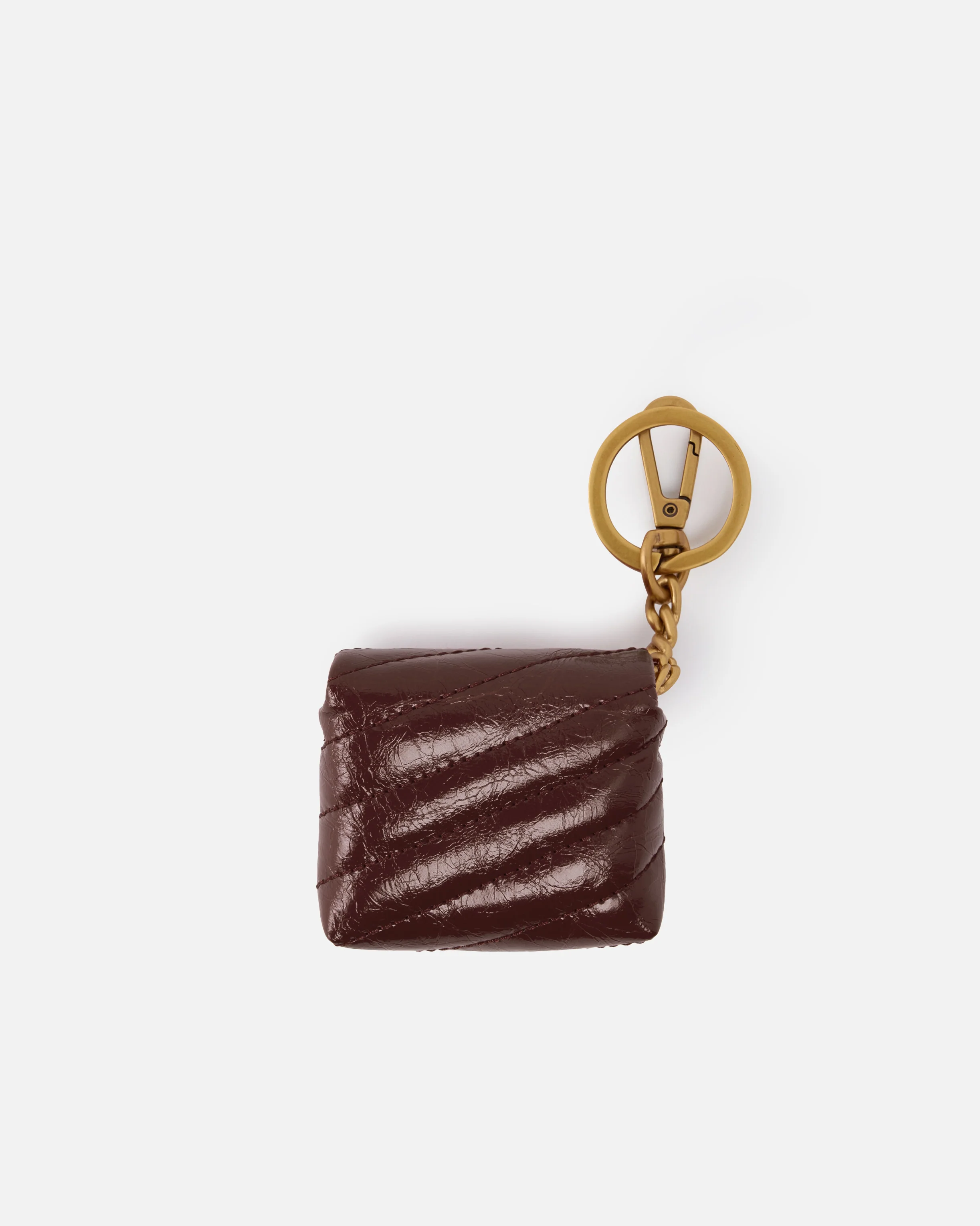 Custodia AirPods Love Bag Puff in pelle lucida - Image 2