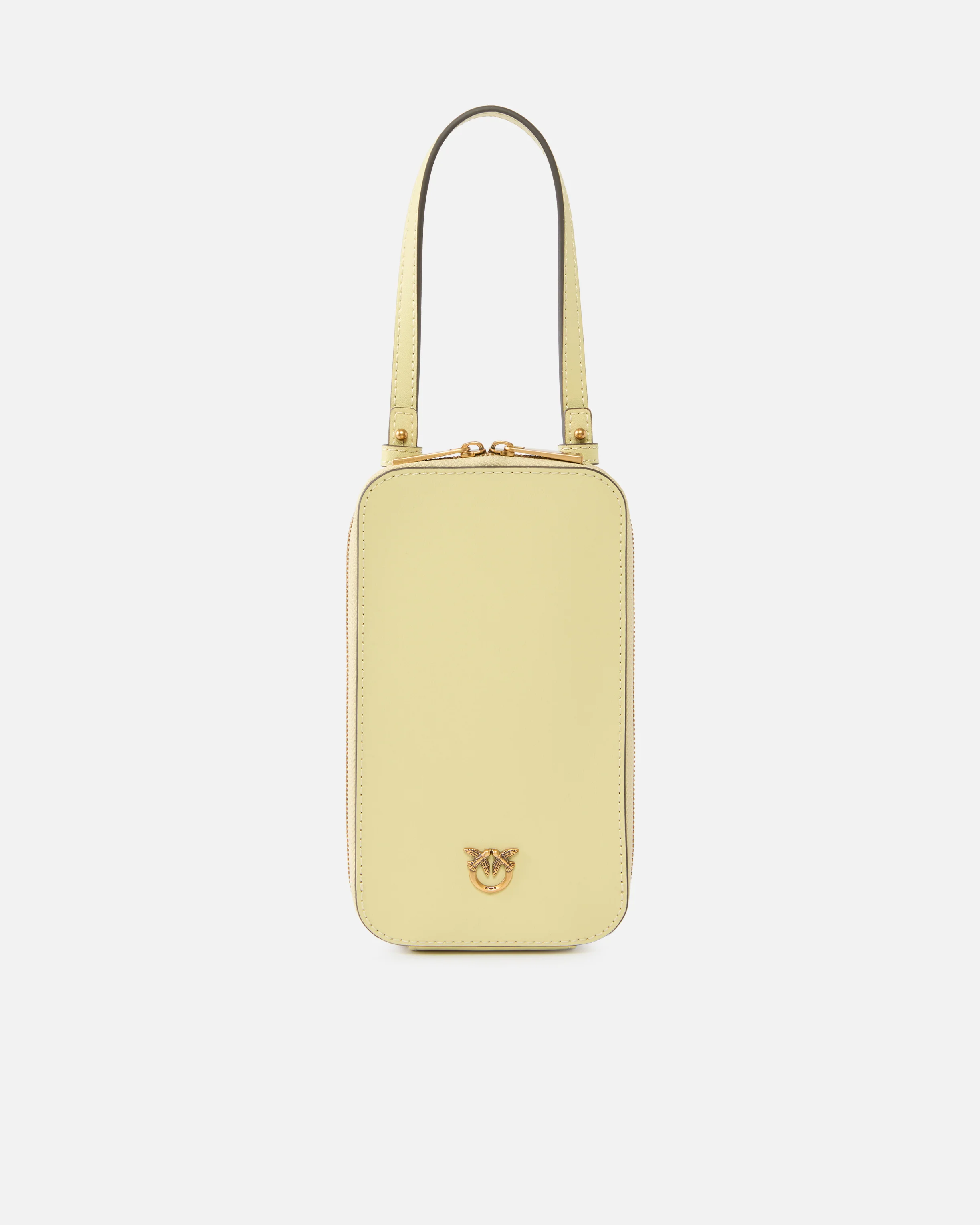 Custodia smartphone zip-around in pelle