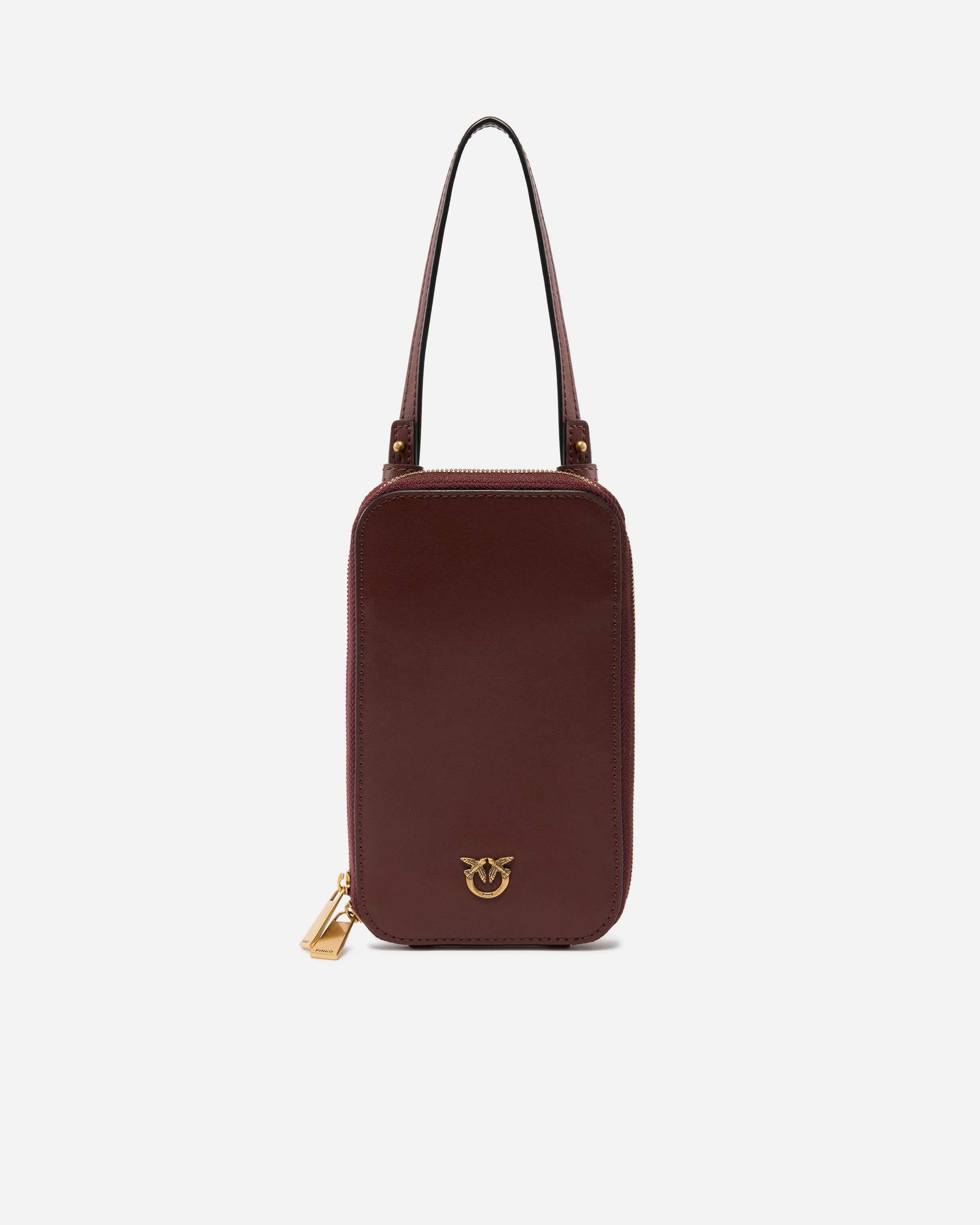 Custodia smartphone zip-around in pelle