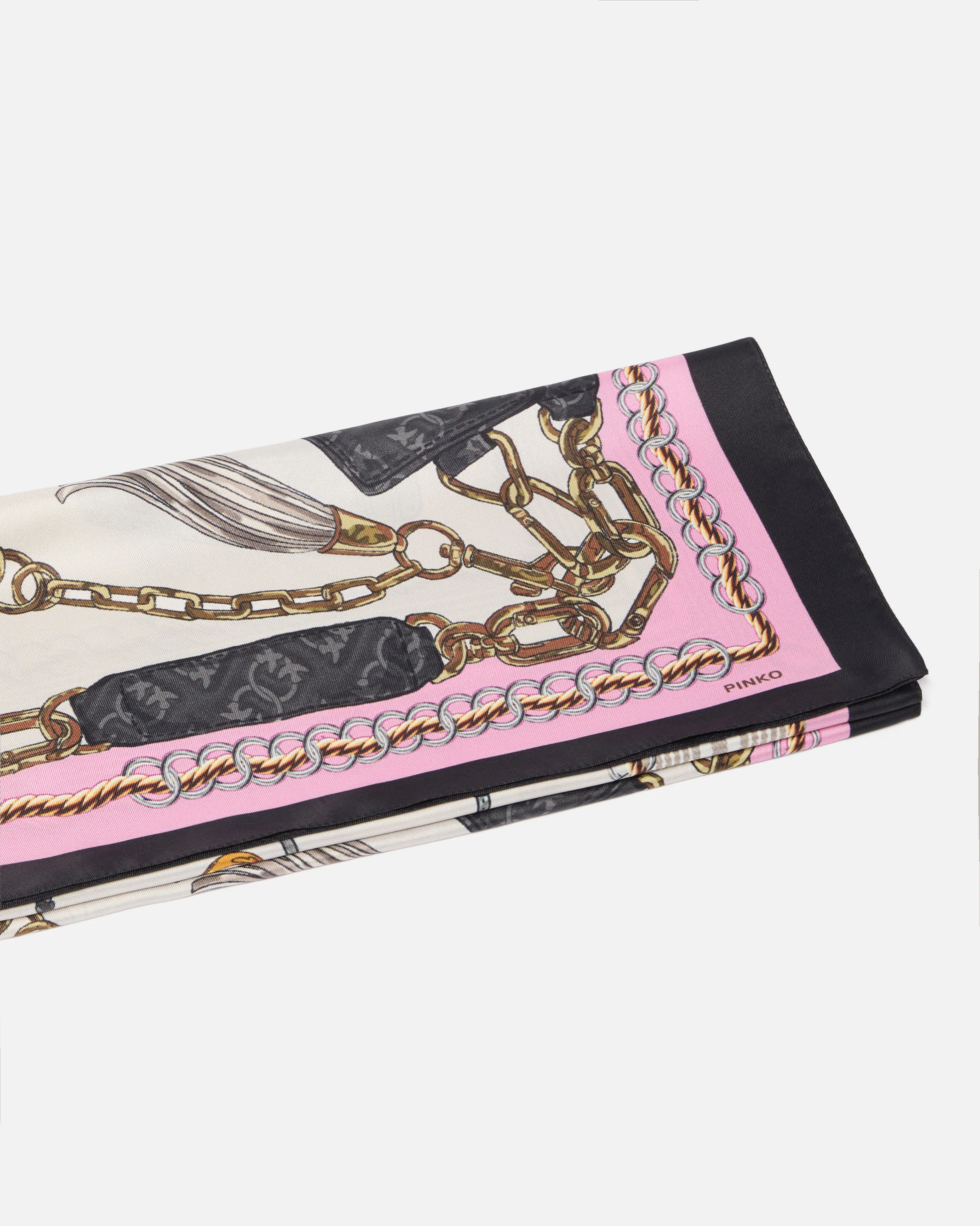 Foulard con stampa borse - Image 4