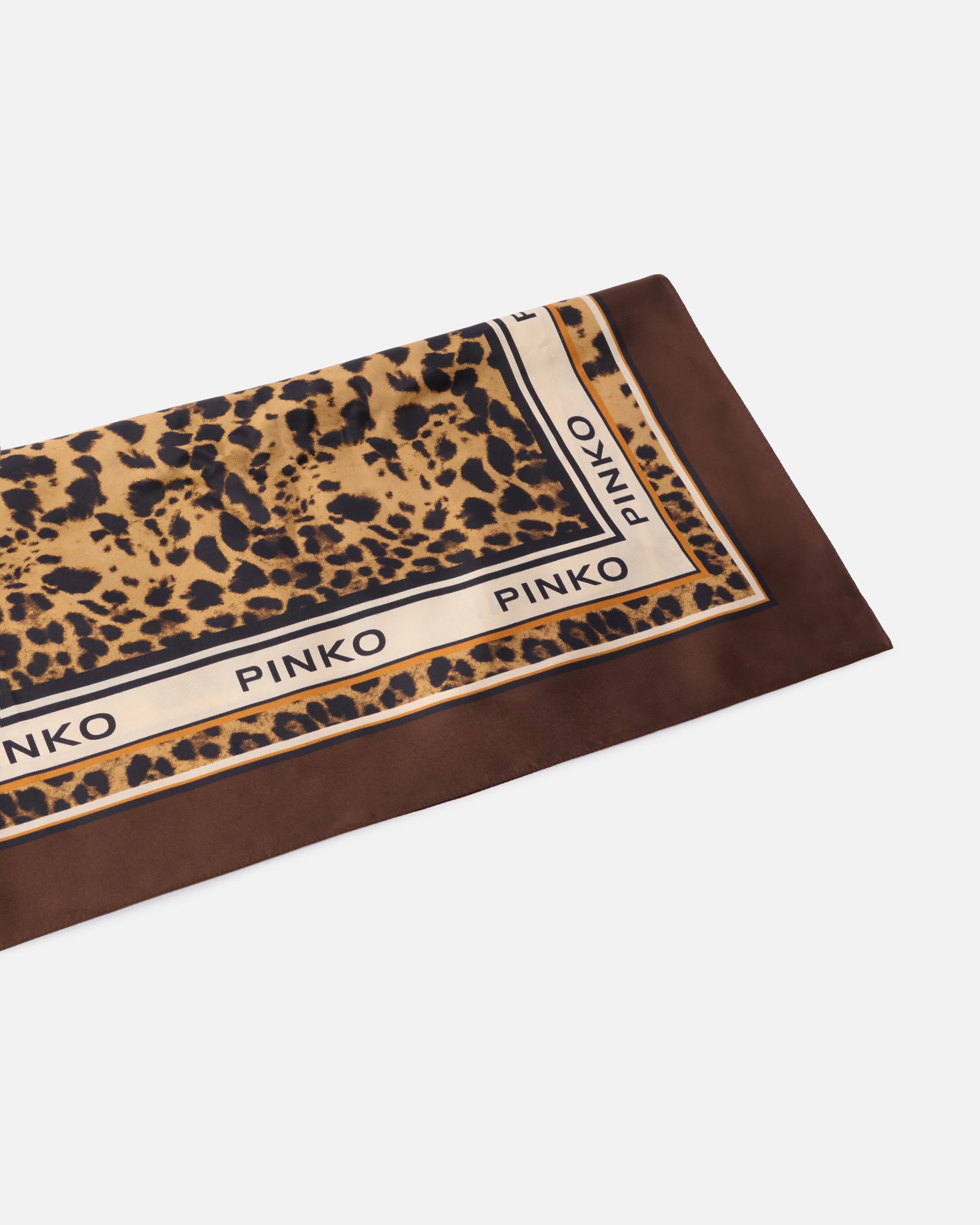 Foulard con stampa leopardata - Image 4