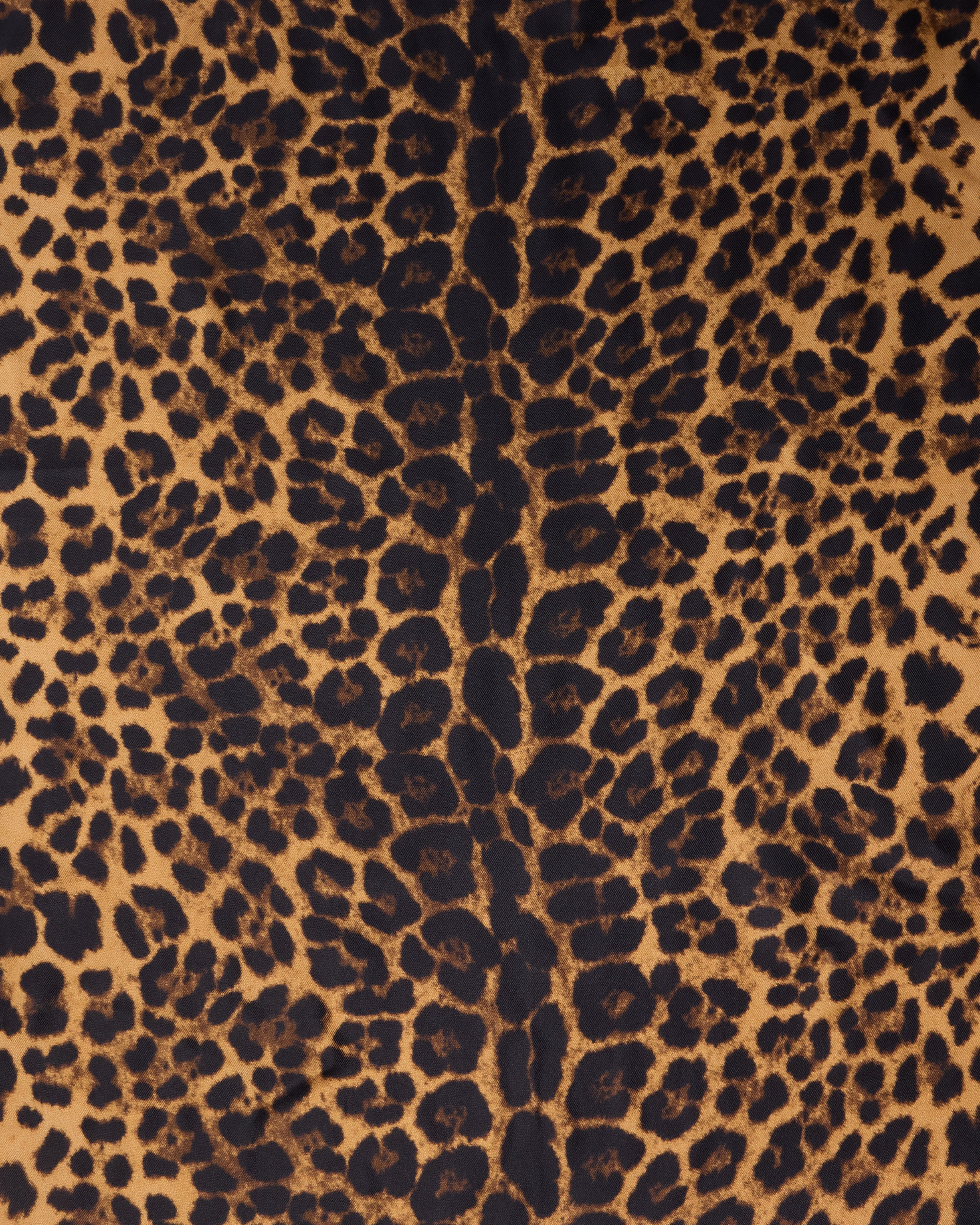 Foulard con stampa leopardata - Image 5
