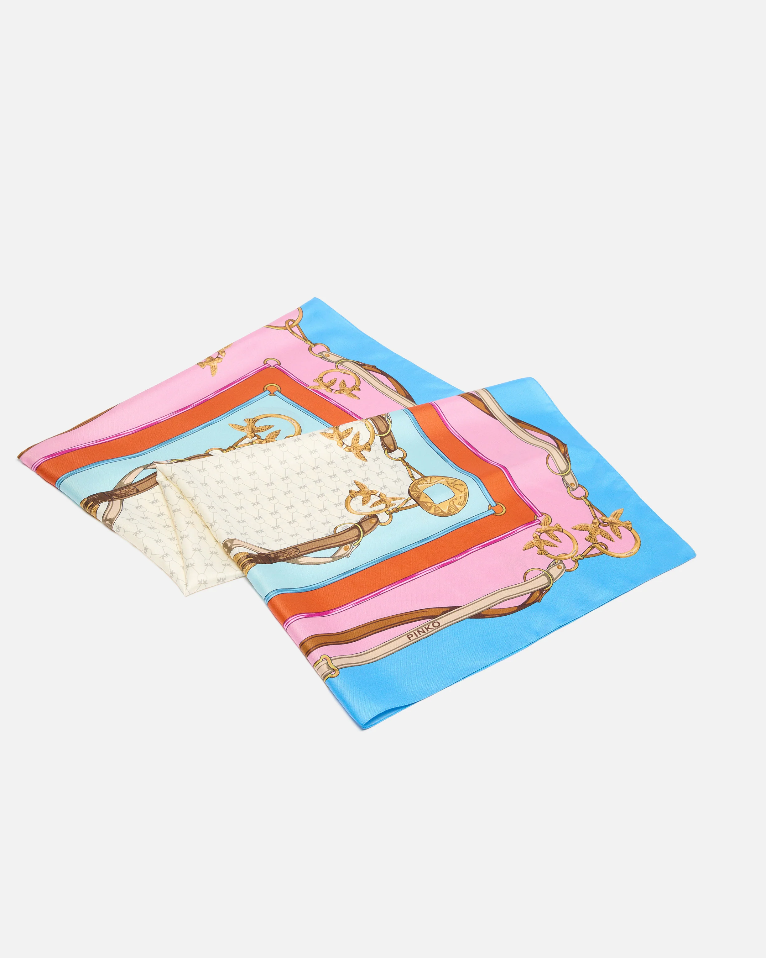 Foulard con stampa multicolor - Image 3