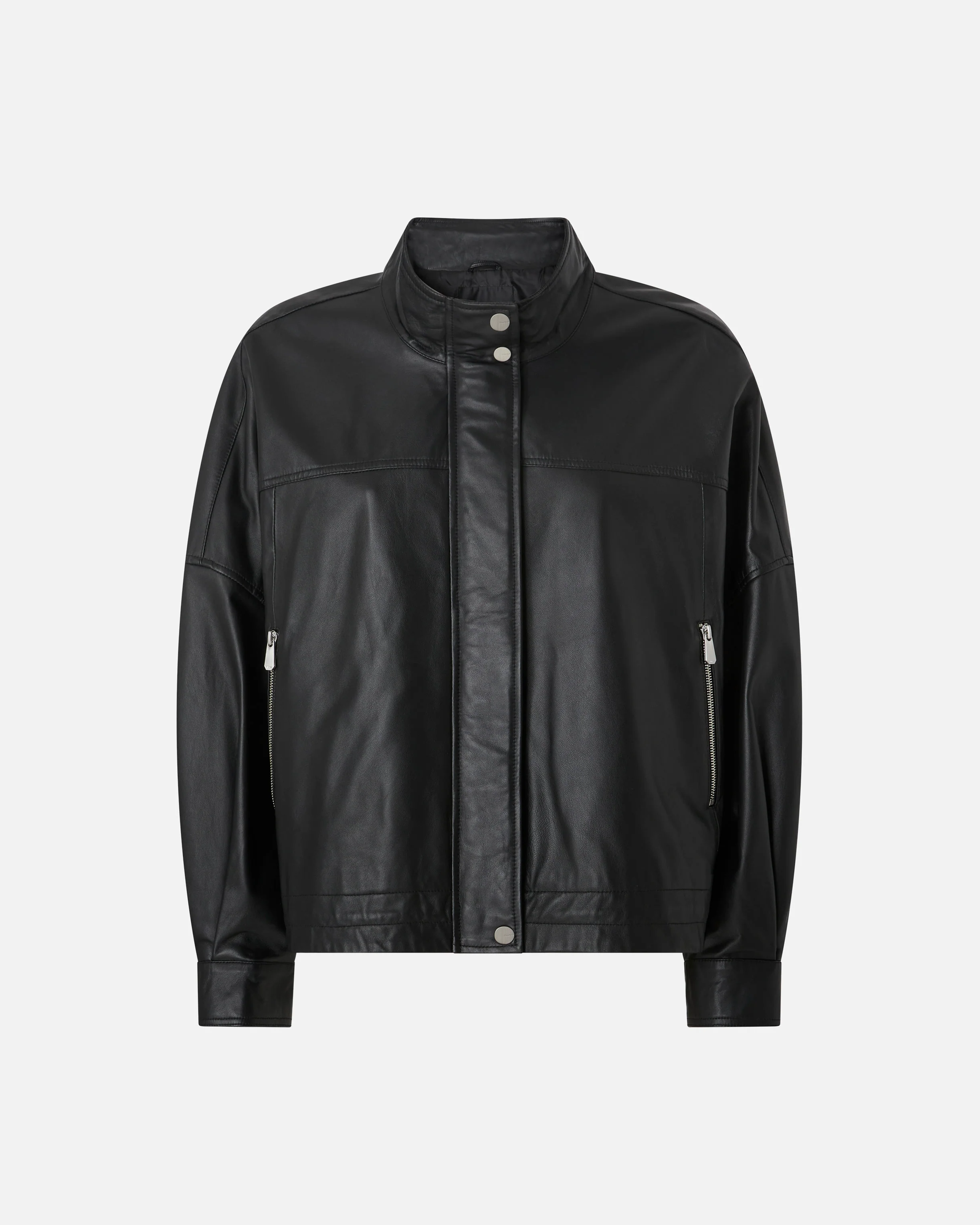 Giacca blouson in nappa - Image 5
