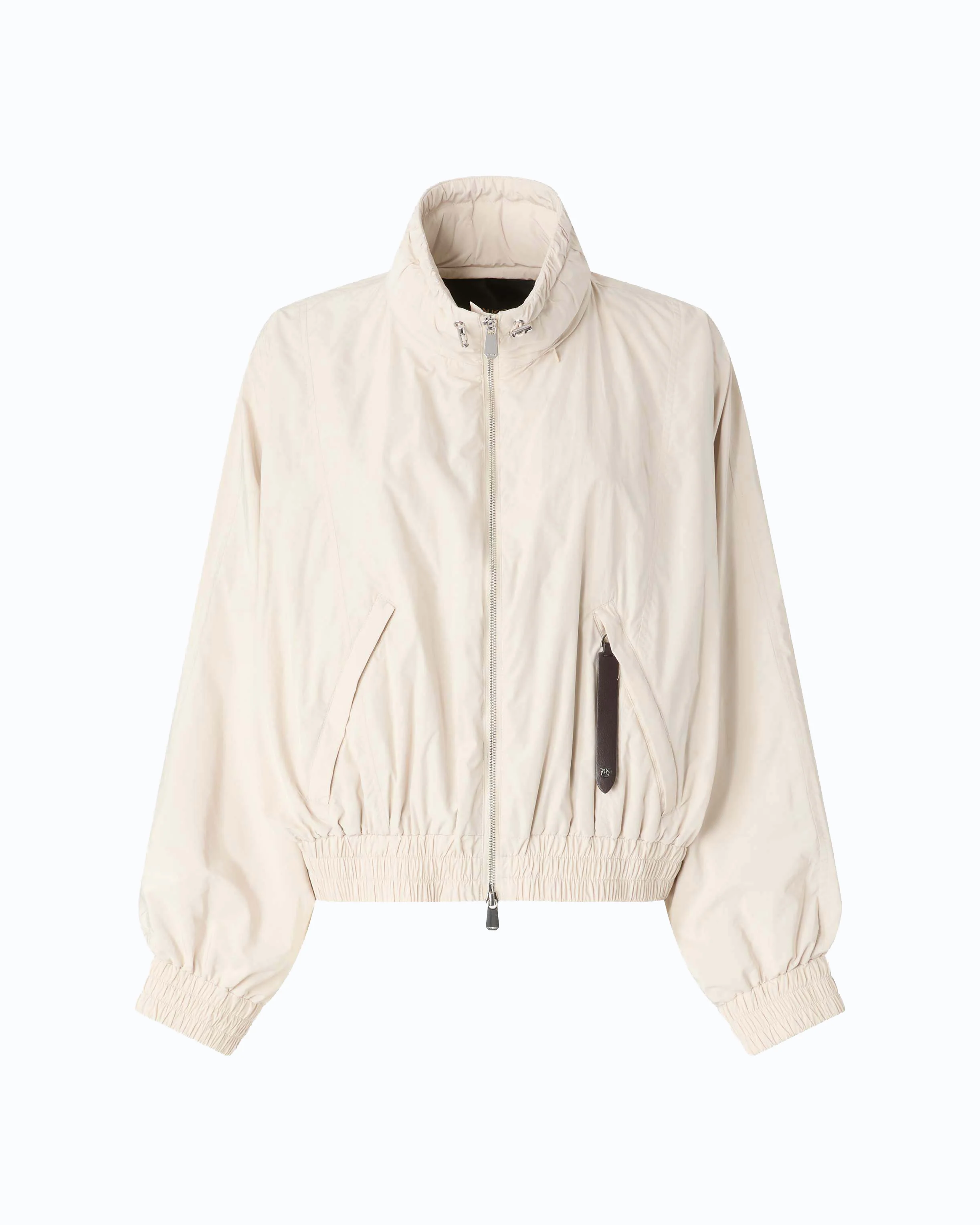 Giacca blouson oversize con coulisse - Image 5