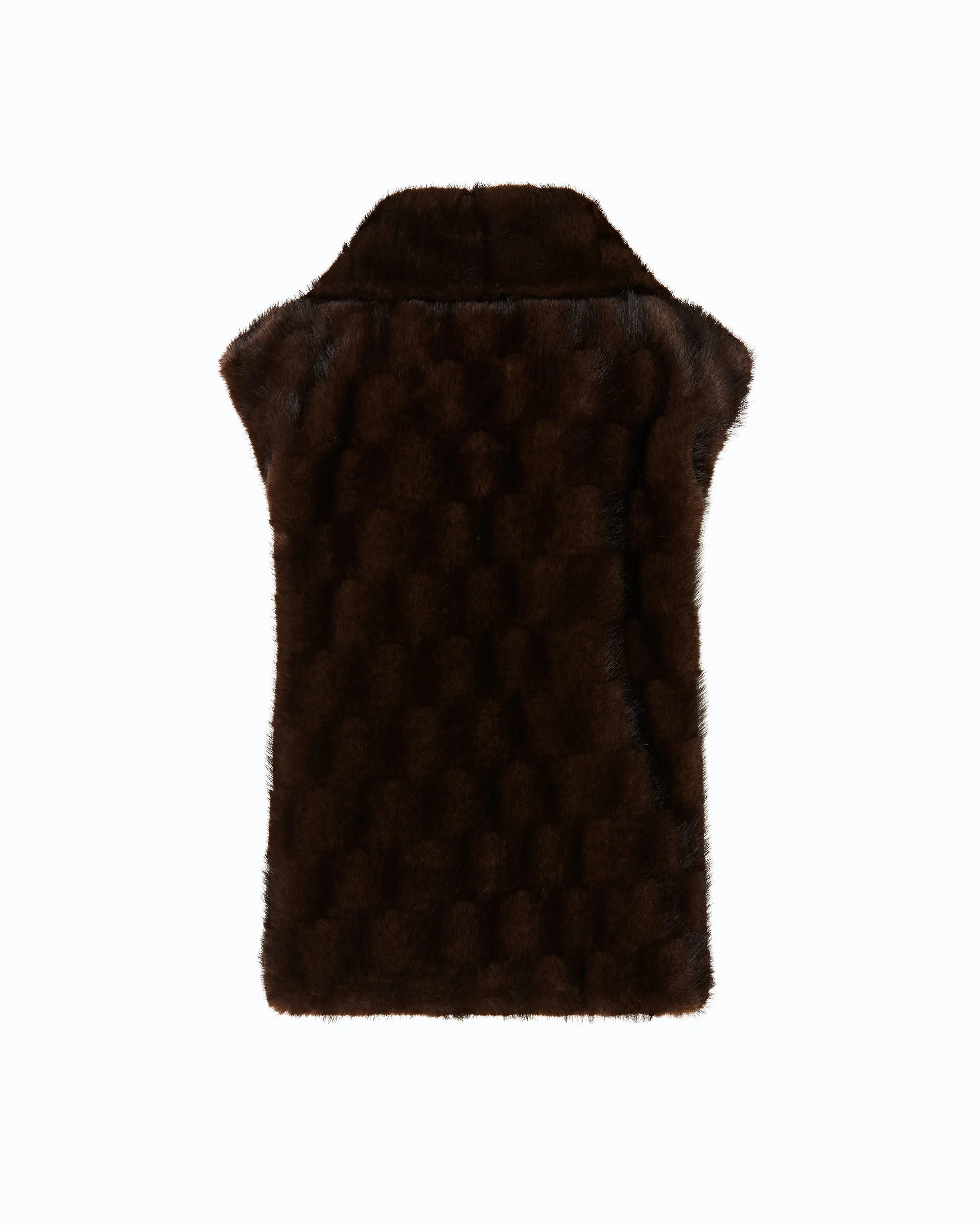 Gilet effetto pelliccia con zip - Image 6