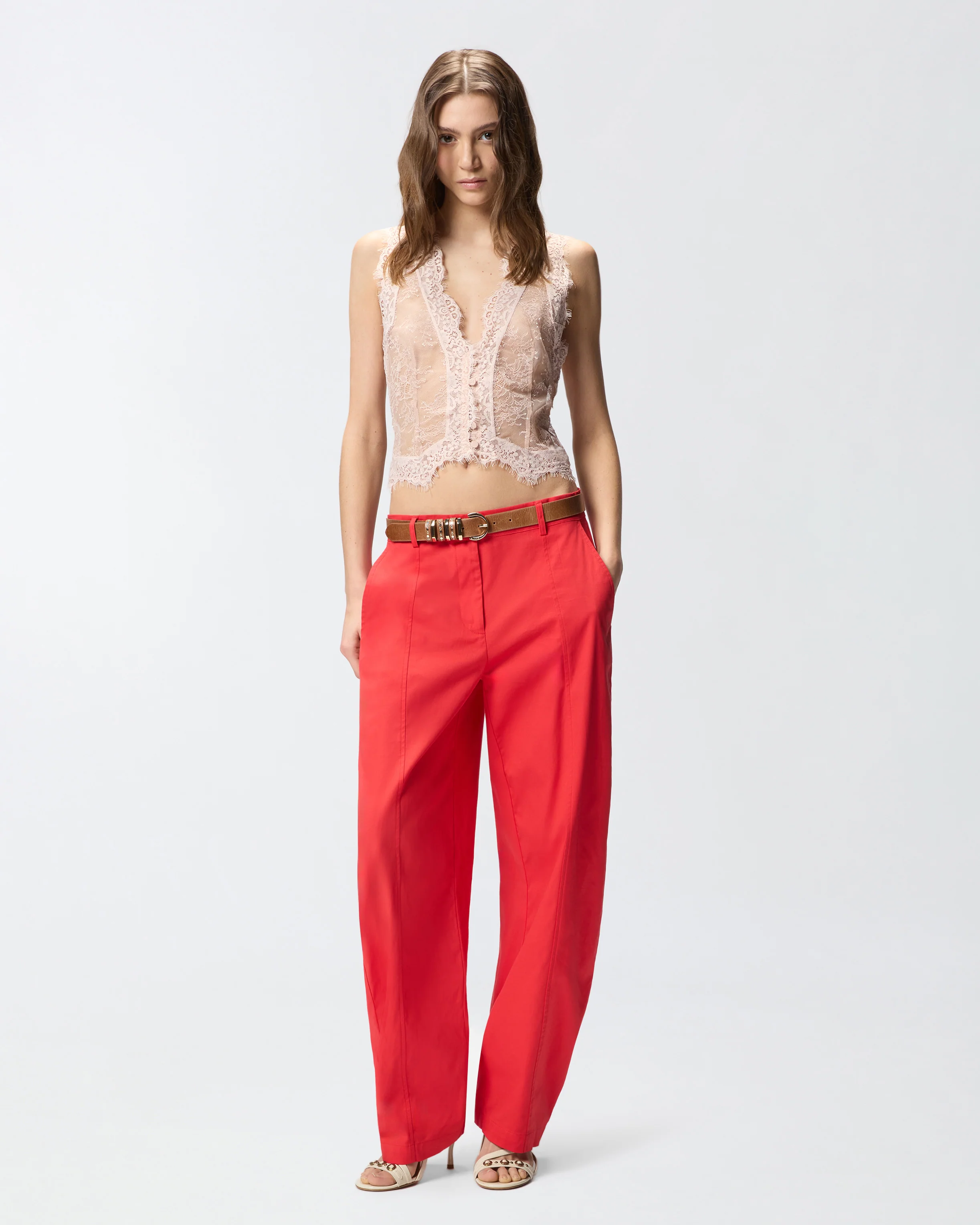 Gilet in pizzo valencienne - Image 2